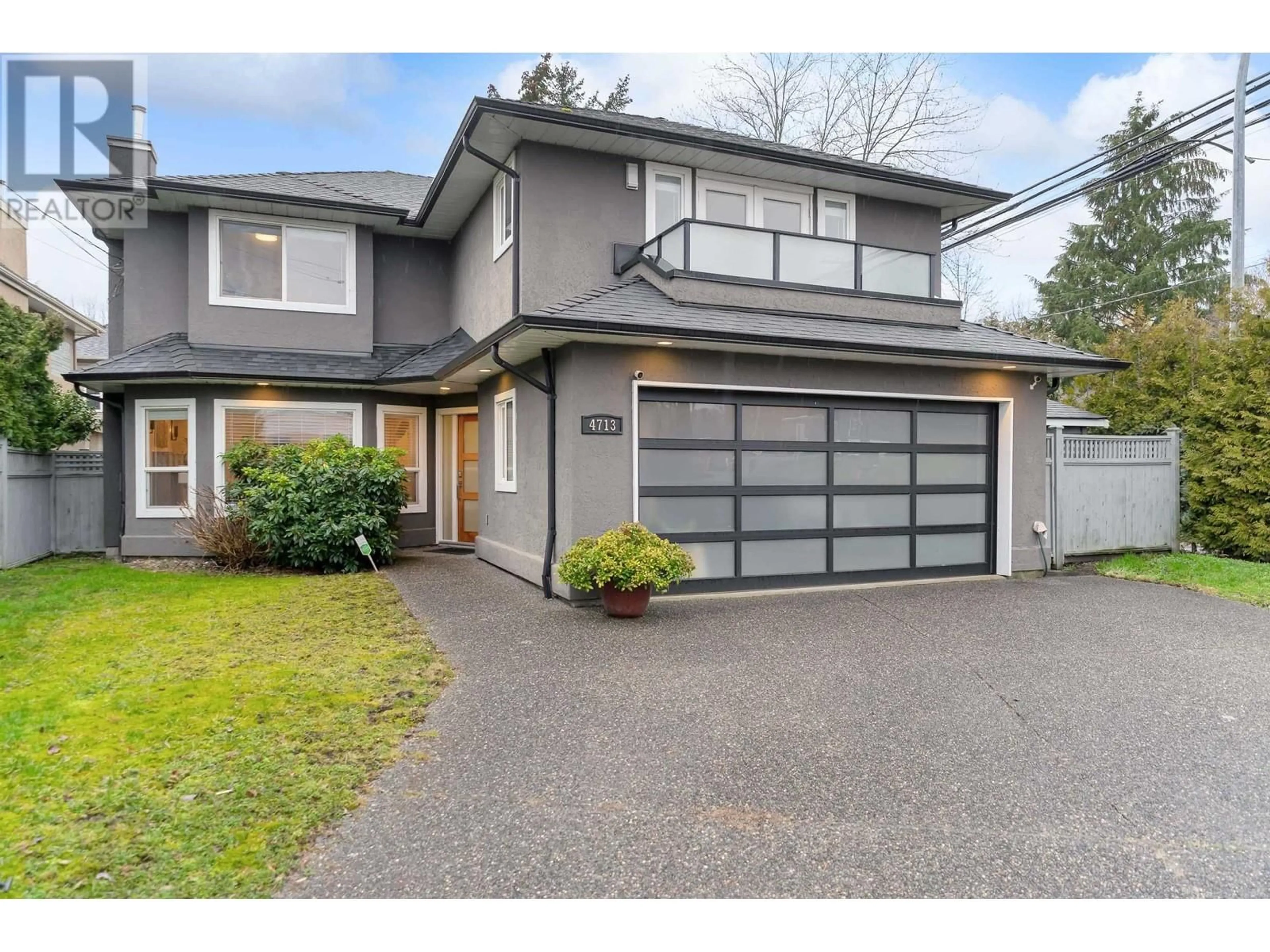 Home with vinyl exterior material, street for 4713 46A STREET, Delta British Columbia V4K5A4