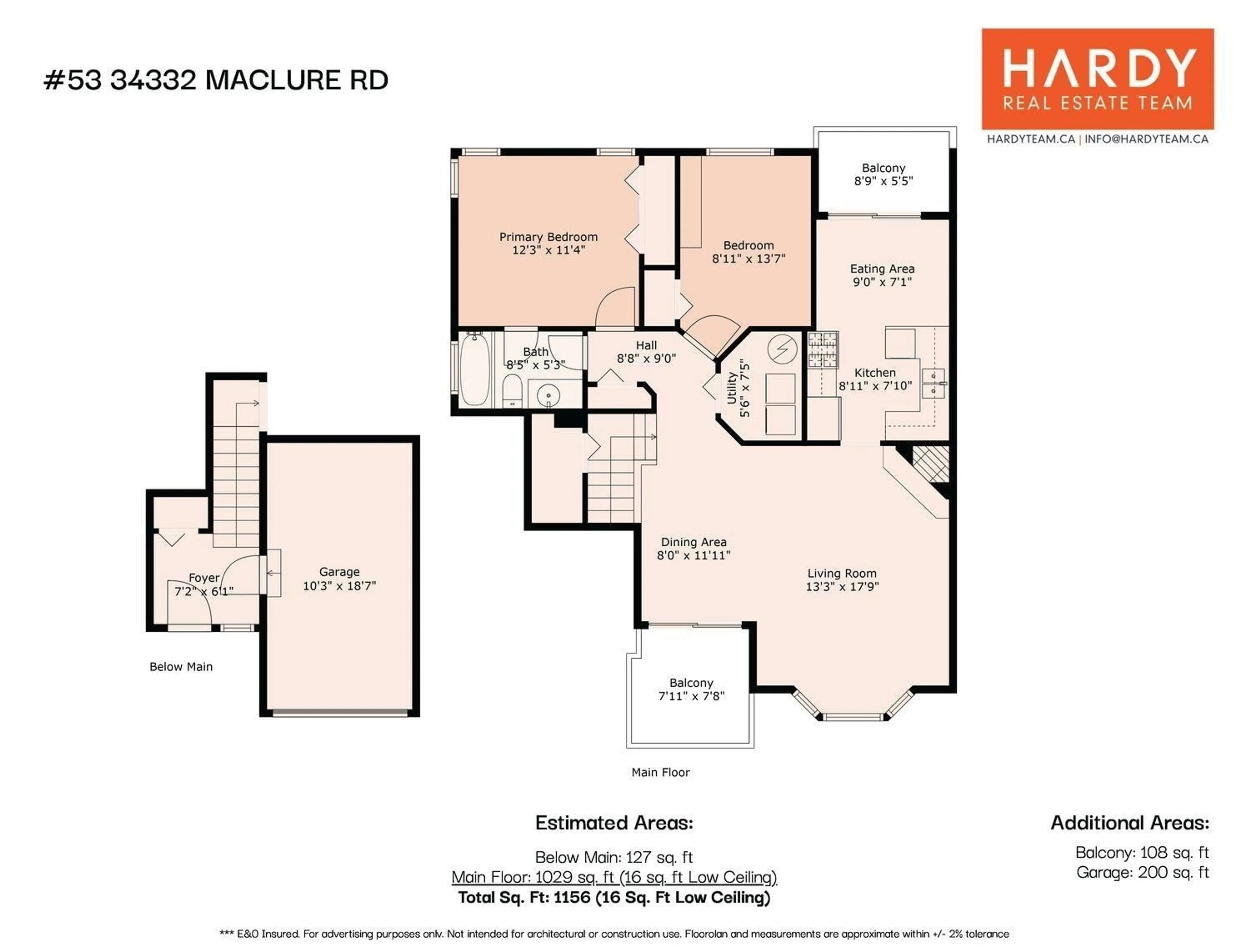 Floor plan for 53 - 34332 MACLURE, Abbotsford British Columbia V2S7S8