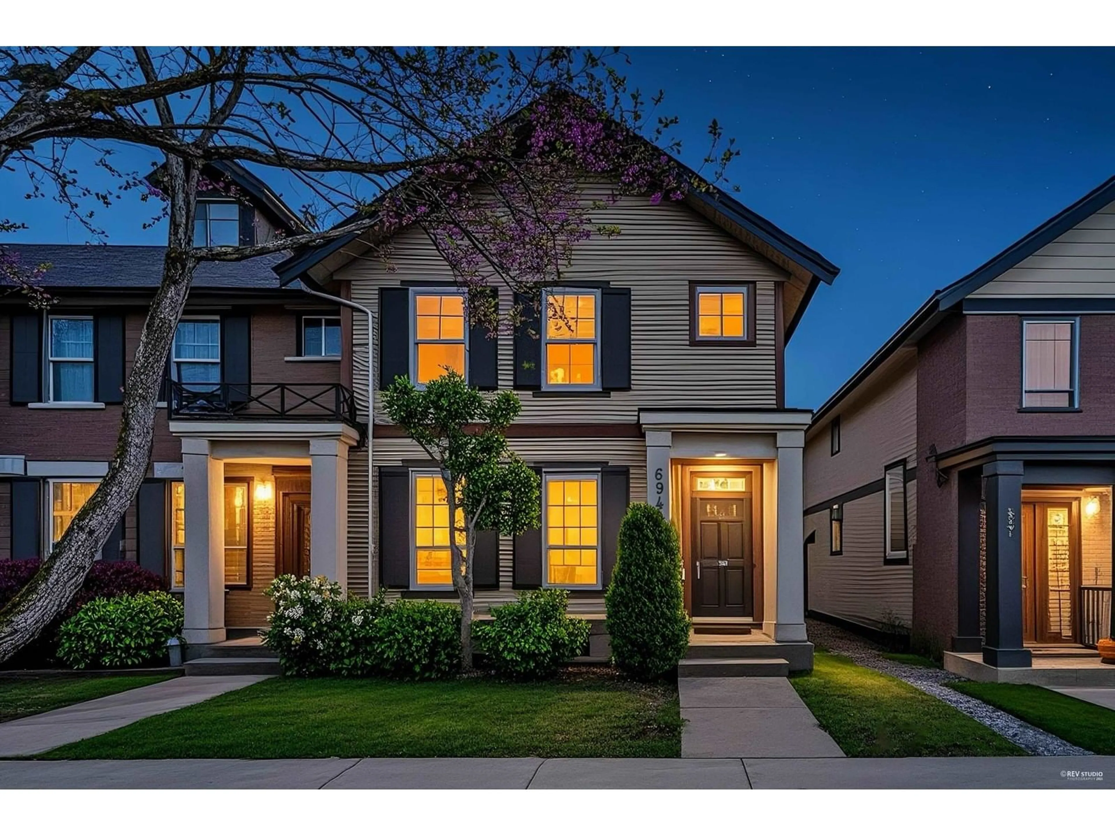 Home with brick exterior material, street for 6940 208A, Langley British Columbia V2Y0G1