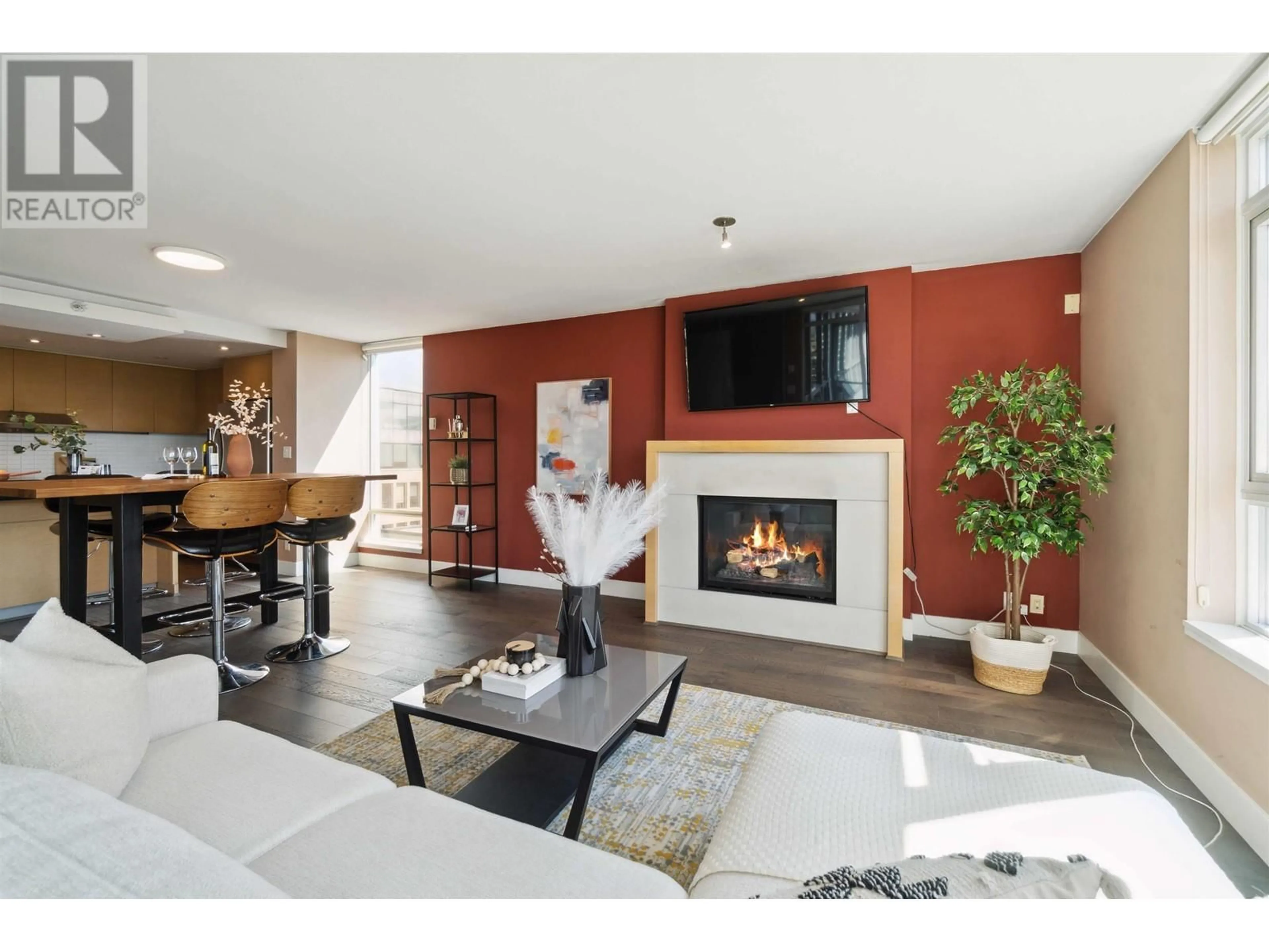 Living room with furniture, unknown for 704 - 1530 8TH AVENUE, Vancouver British Columbia V6J5M6