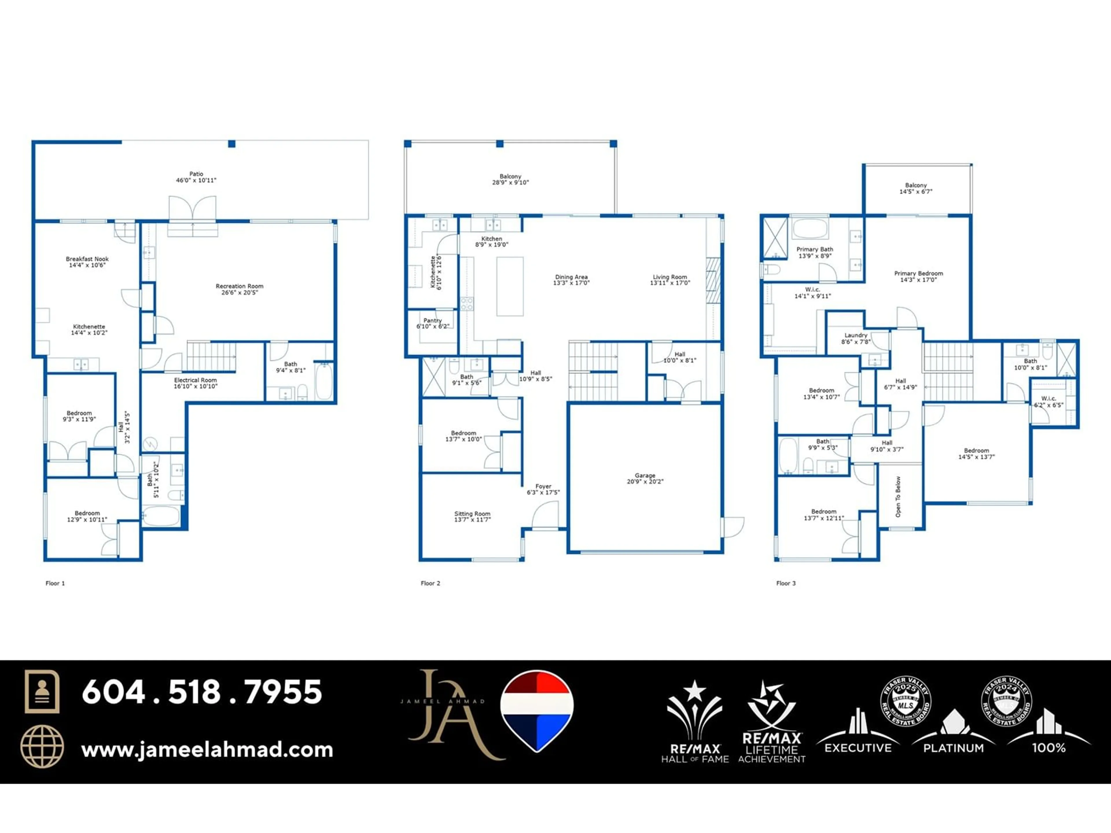 Floor plan for 46170 CRESTVIEW DRIVE, Chilliwack British Columbia V2R6G4