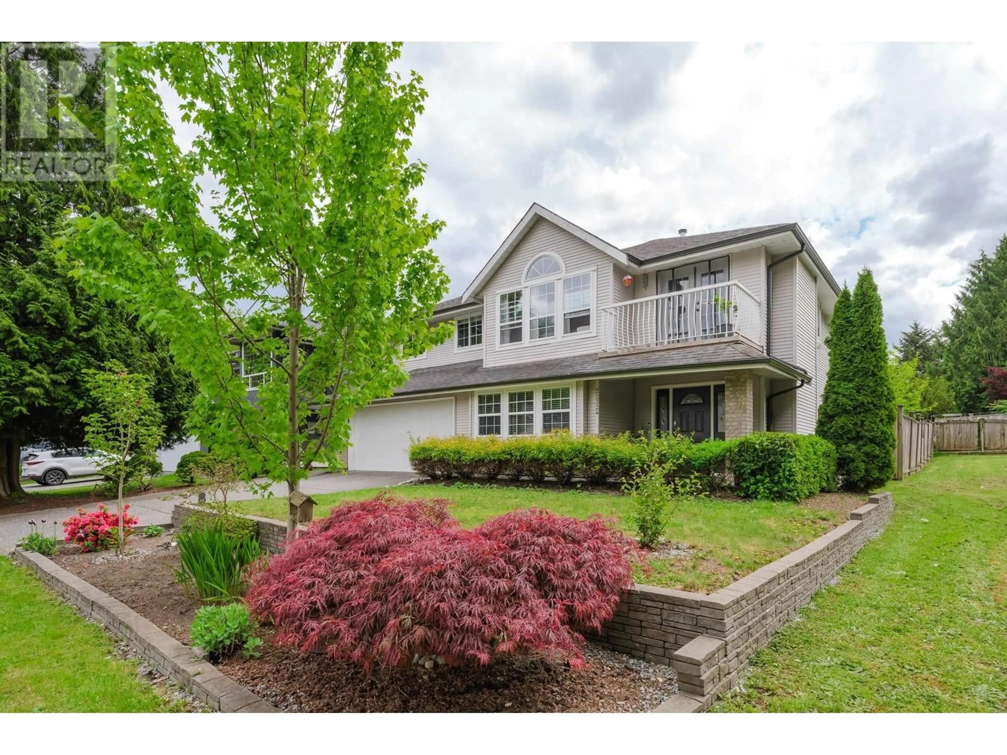 Home with vinyl exterior material, street for 22324 126 AVENUE, Maple Ridge British Columbia V2X2X8