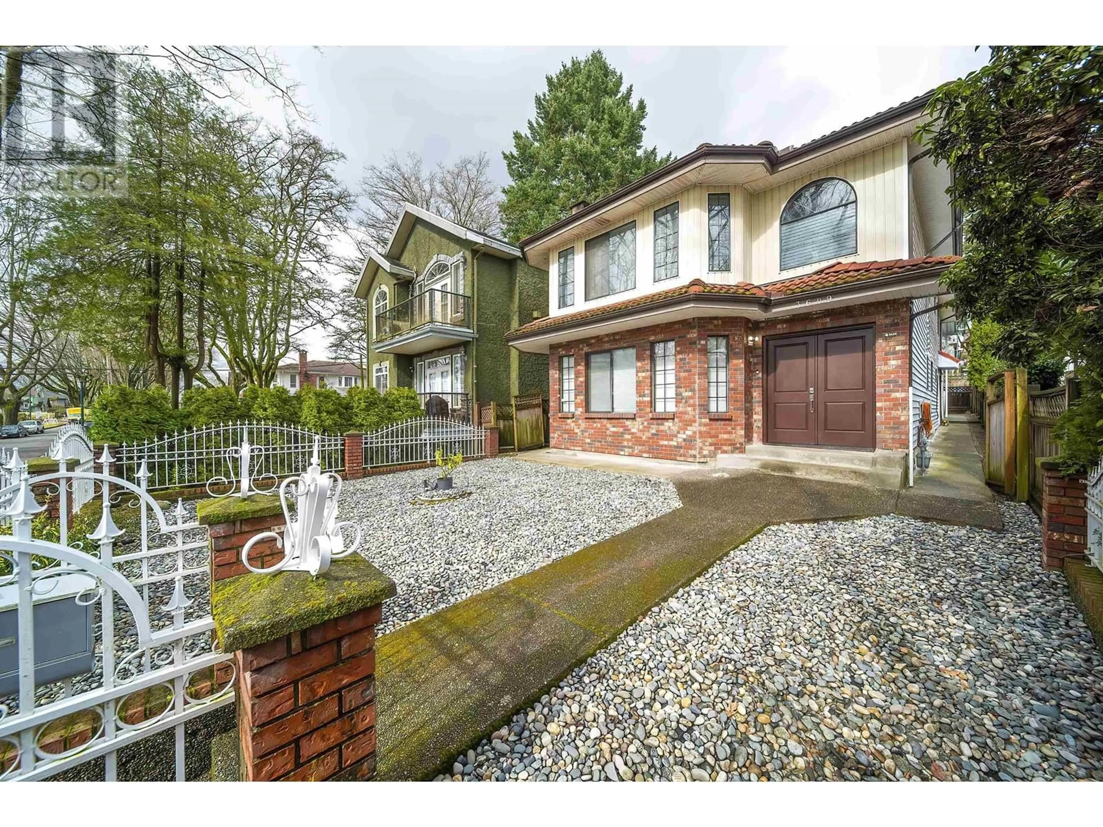Home with brick exterior material, street for 3609 TURNER STREET, Vancouver British Columbia V5K2J2