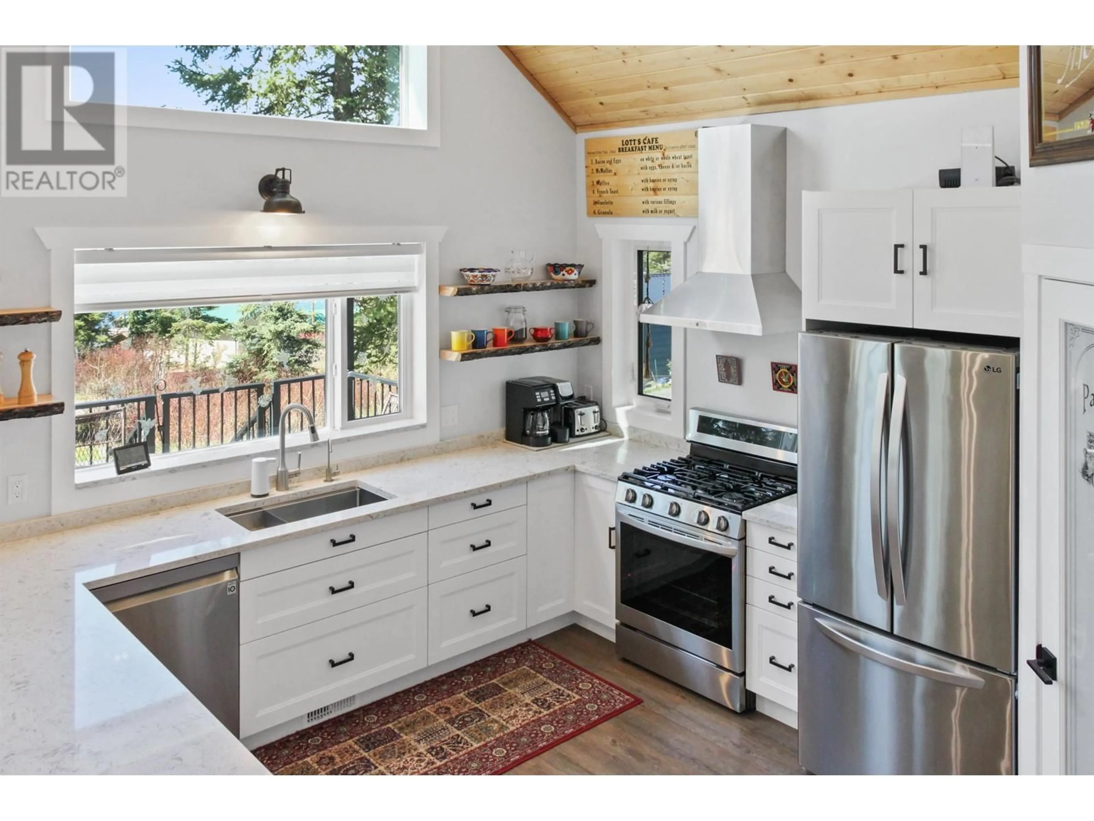 Open concept kitchen, unknown for 8659 BOULTBEE ROAD, Bridge Lake British Columbia V0K1E0