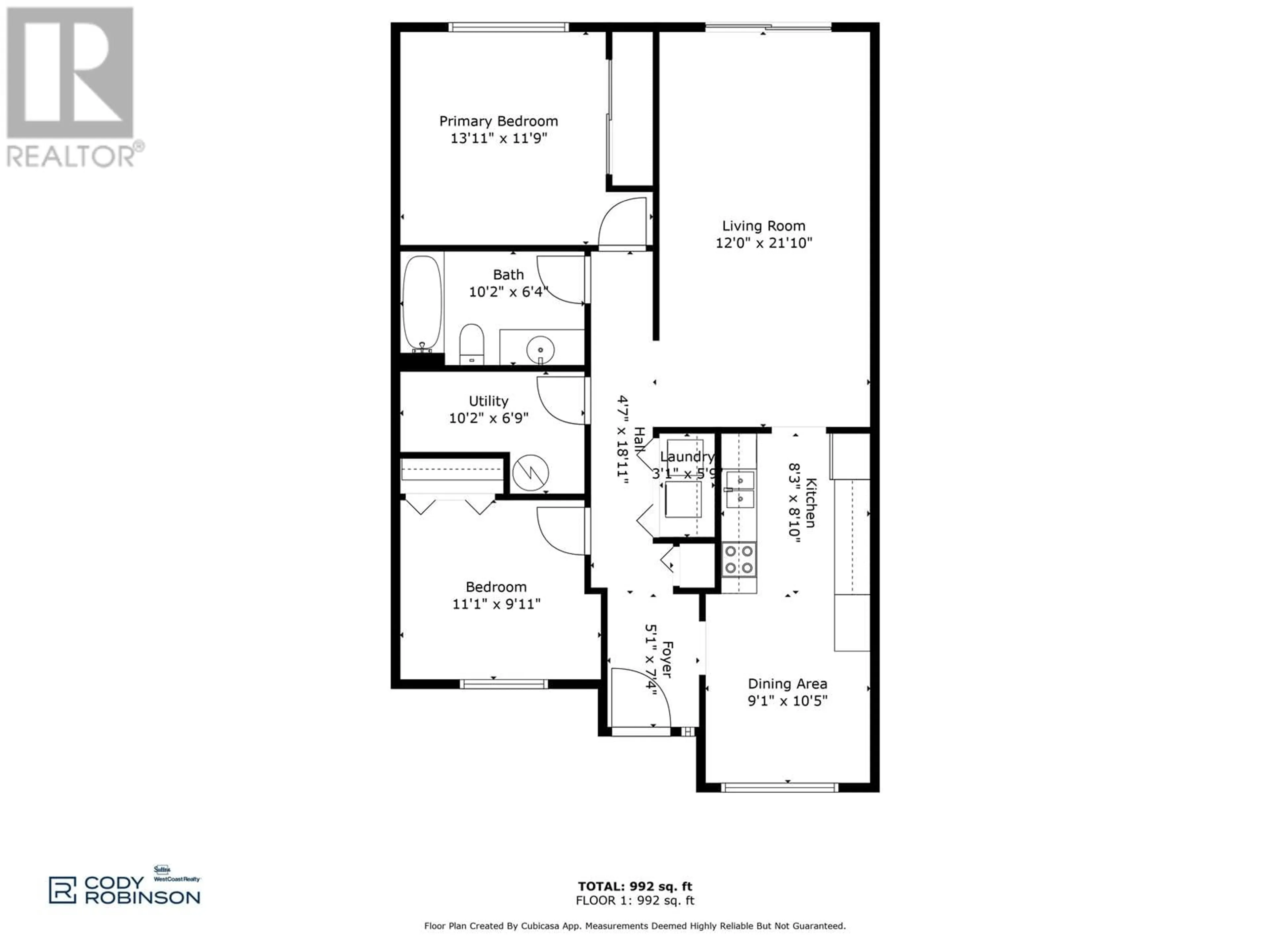Floor plan for 4 - 815 NORTH ROAD, Gibsons British Columbia V0N1V9
