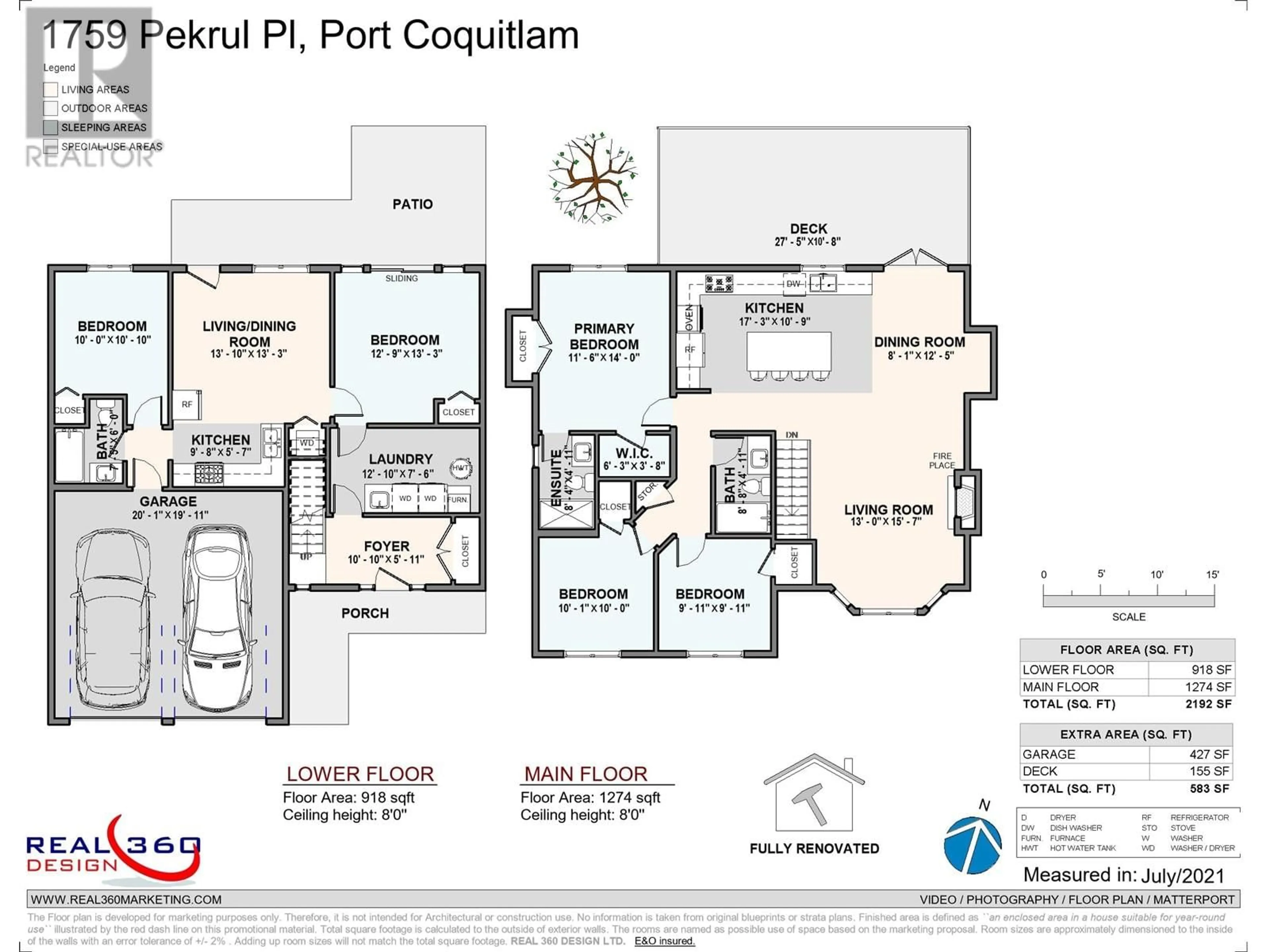 Floor plan for 1759 PEKRUL PLACE, Port Coquitlam British Columbia V3C6A7