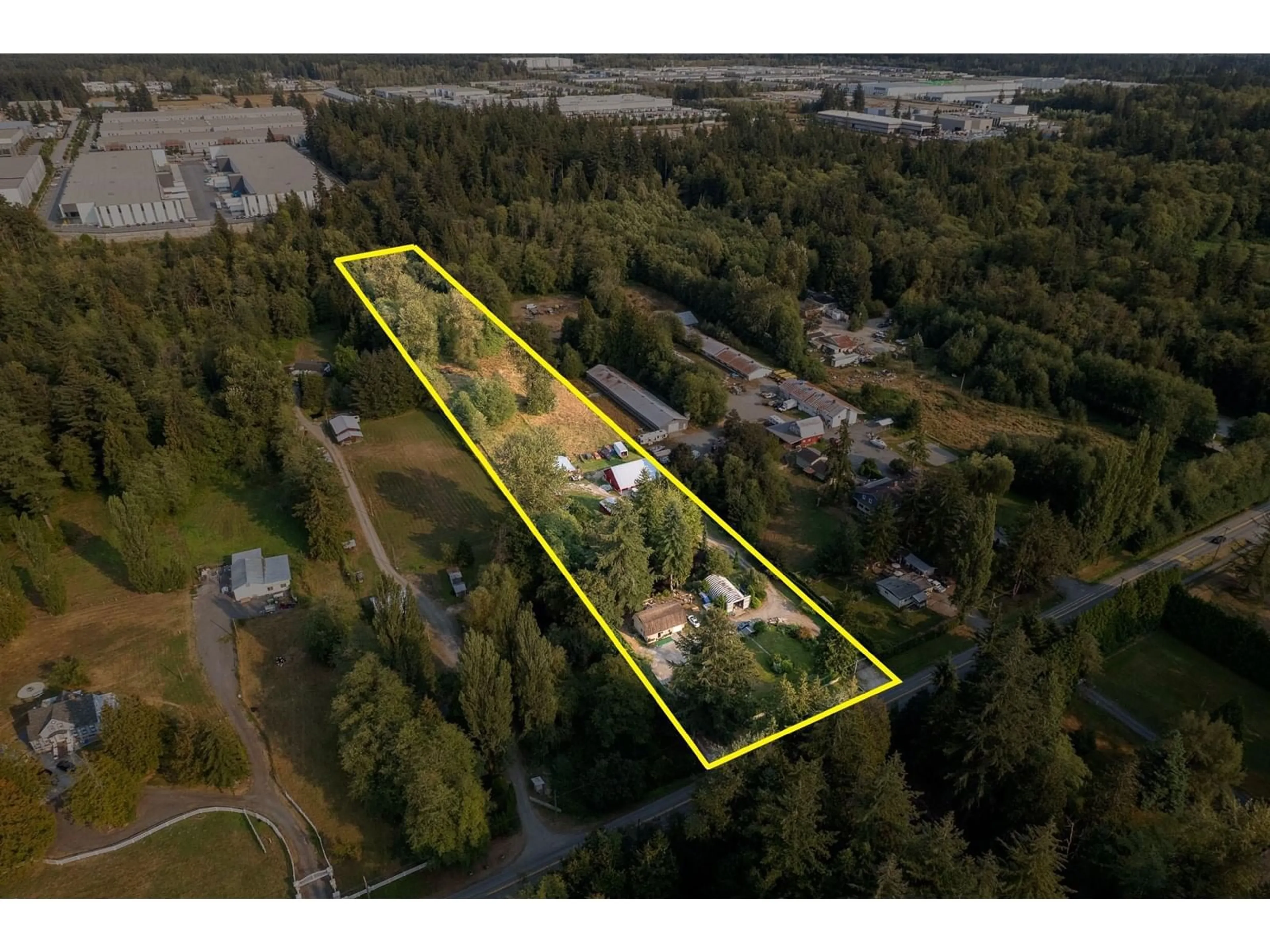 A pic from outside/outdoor area/front of a property/back of a property/a pic from drone, building for 2916 184, Surrey British Columbia V2Z9V2