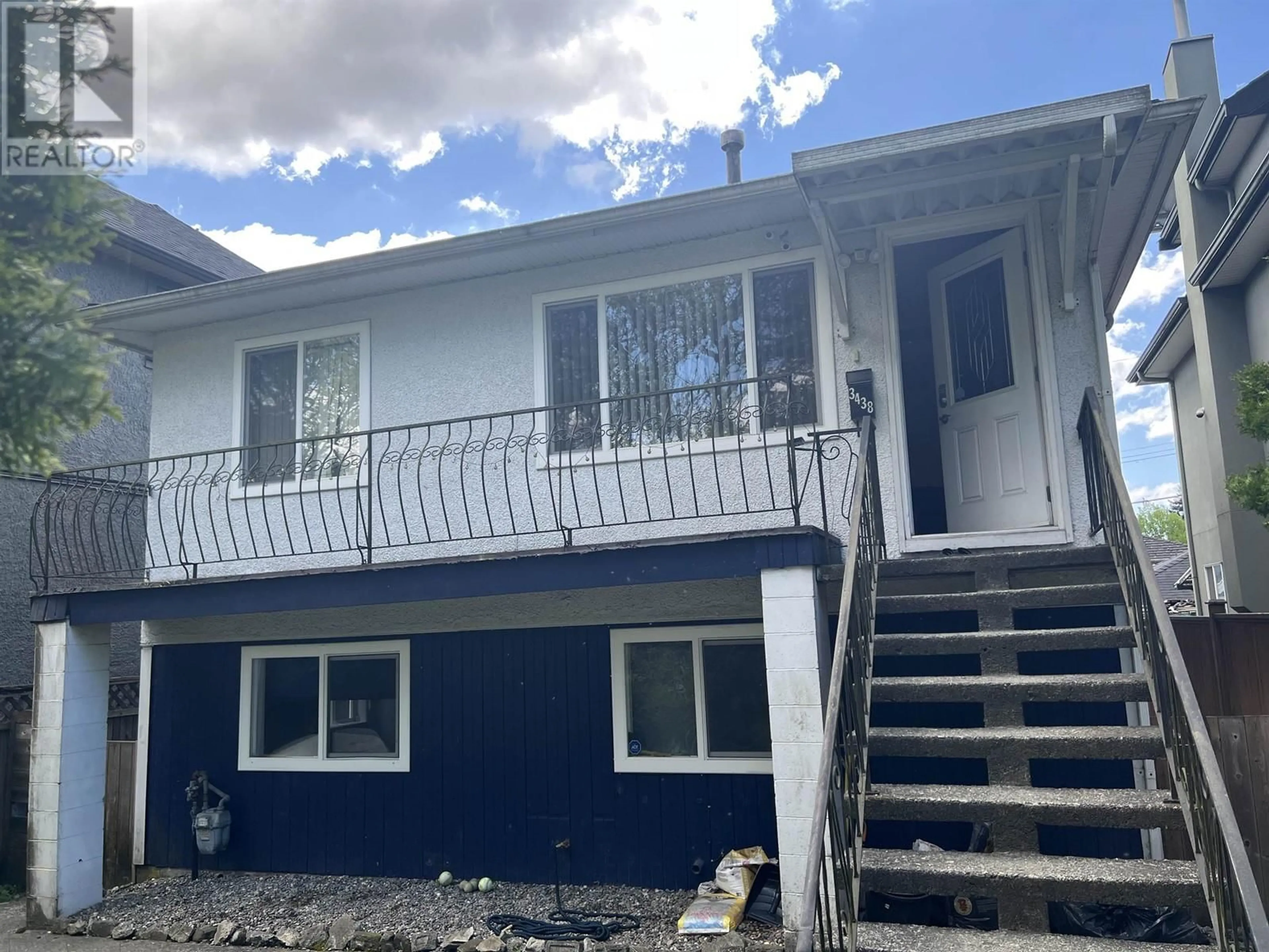 Home with vinyl exterior material, unknown for 3438 NAPIER STREET, Vancouver British Columbia V5K2X6