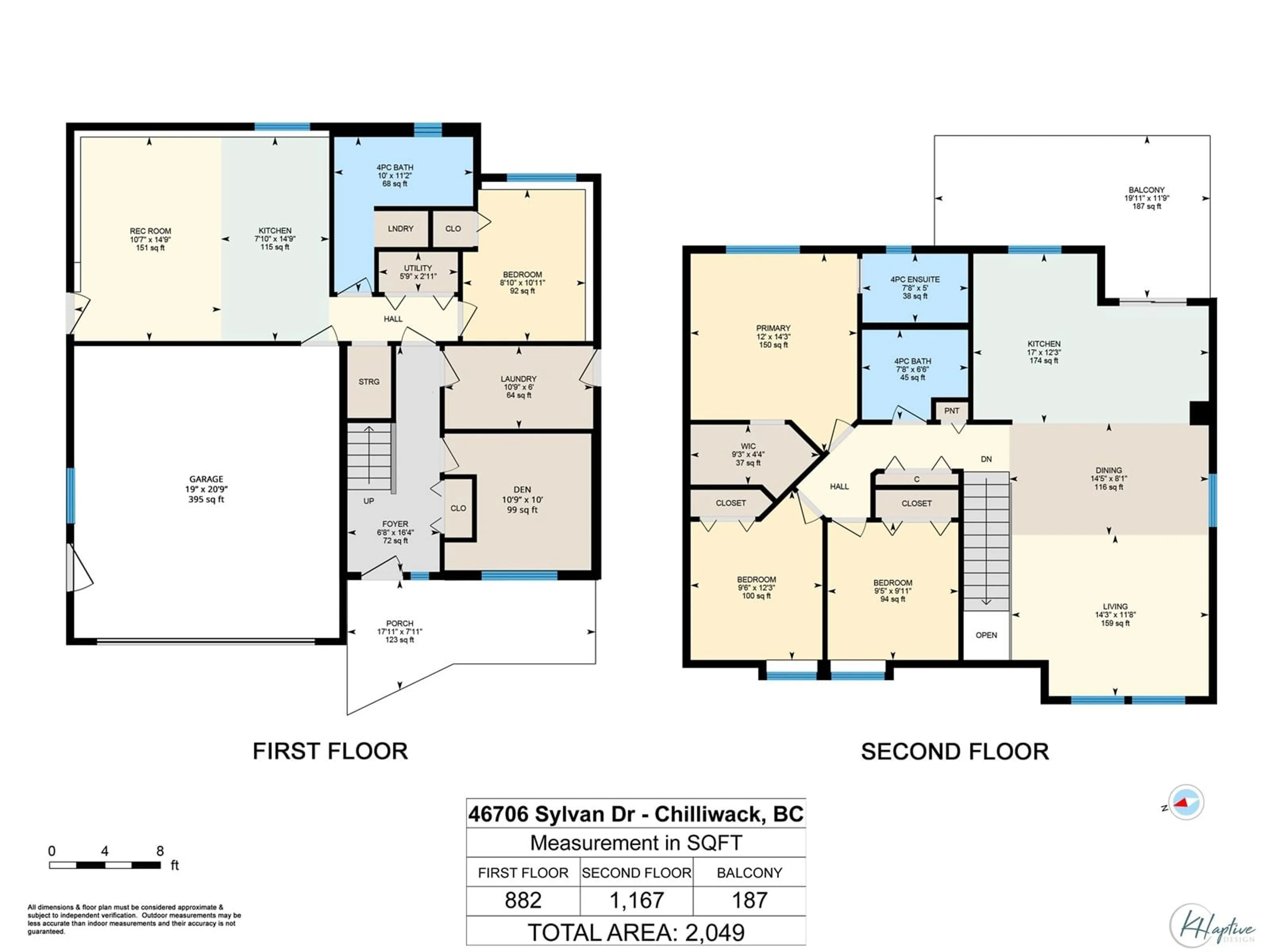 Floor plan for 46706 SYLVAN DRIVE, Chilliwack British Columbia V2R4E9