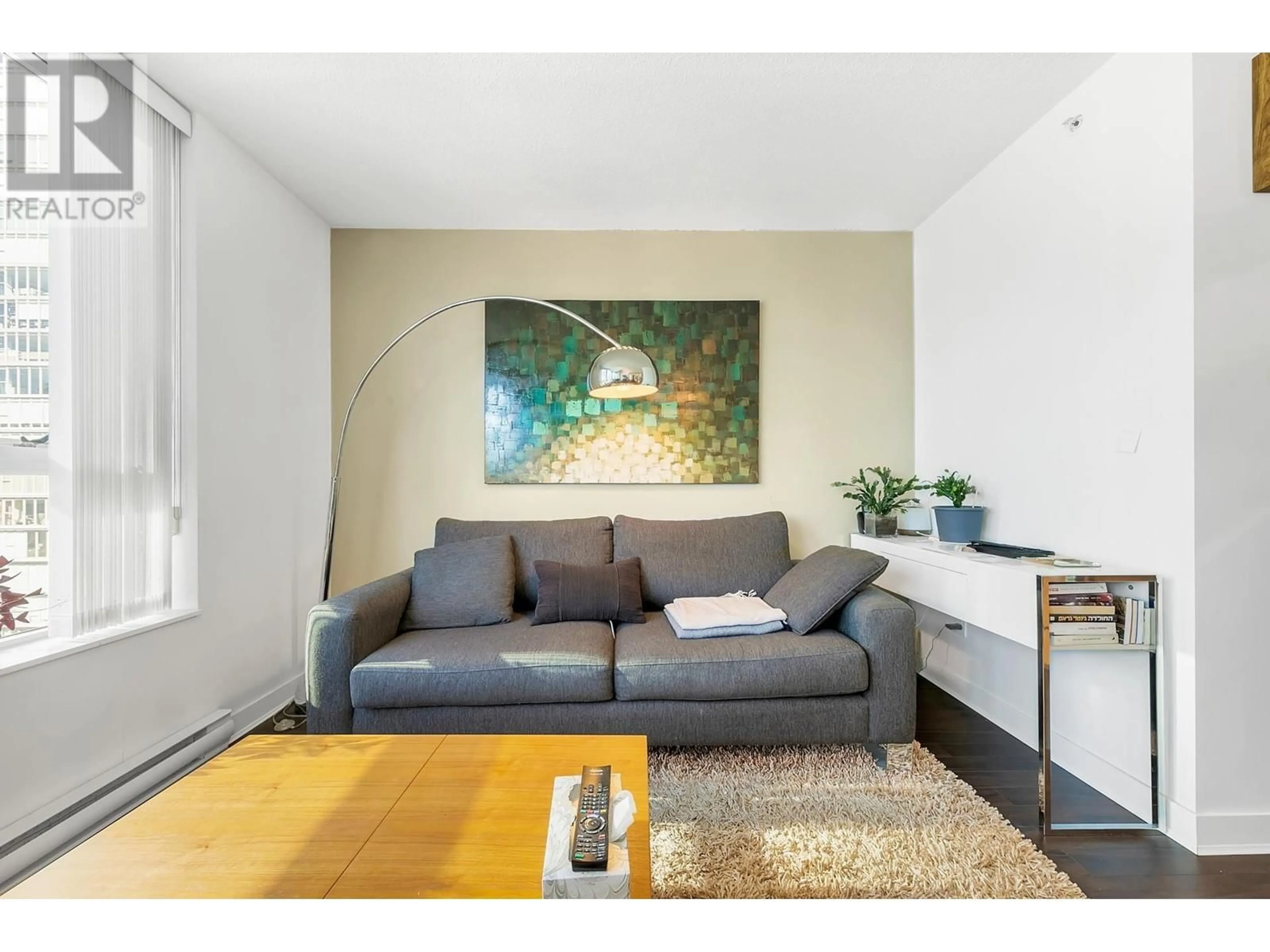 Living room with furniture, unknown for 2607 - 1495 RICHARDS STREET, Vancouver British Columbia V6Z3E4