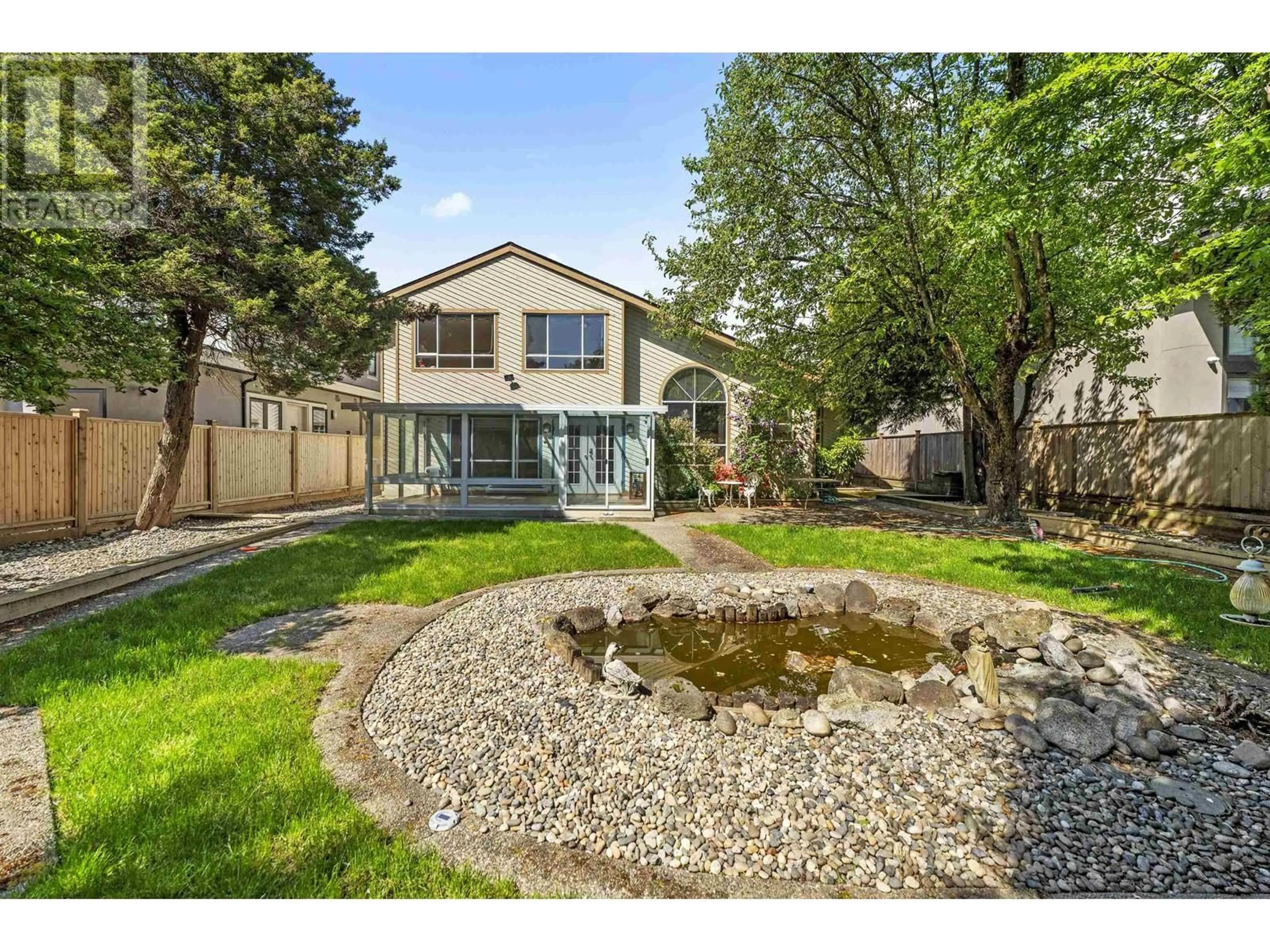 A pic from outside/outdoor area/front of a property/back of a property/a pic from drone, street for 8340 LUNEN ROAD, Richmond British Columbia V6Y2X2