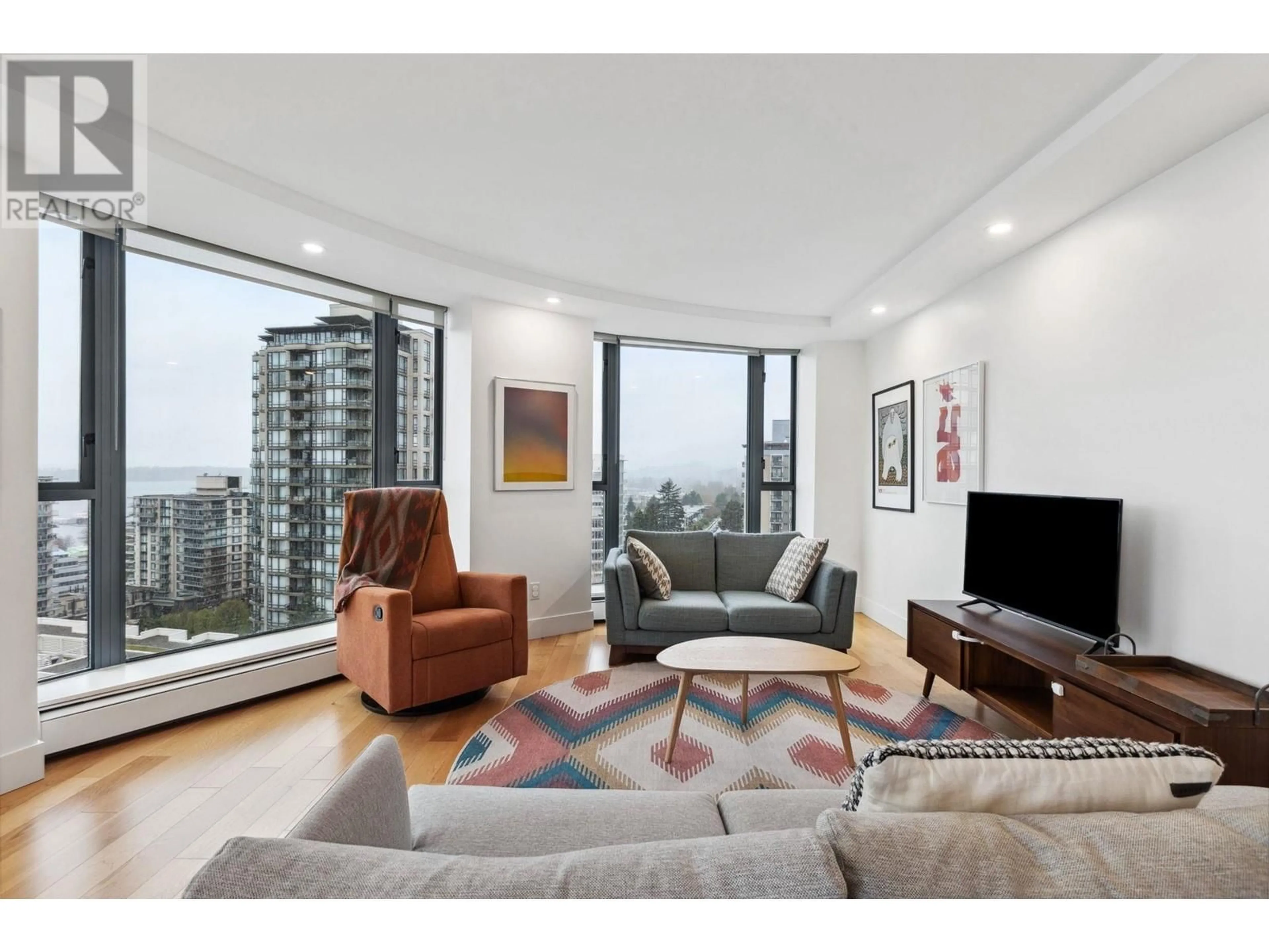 Living room with furniture, unknown for 1202 - 120 2ND STREET, North Vancouver British Columbia V7M1C3
