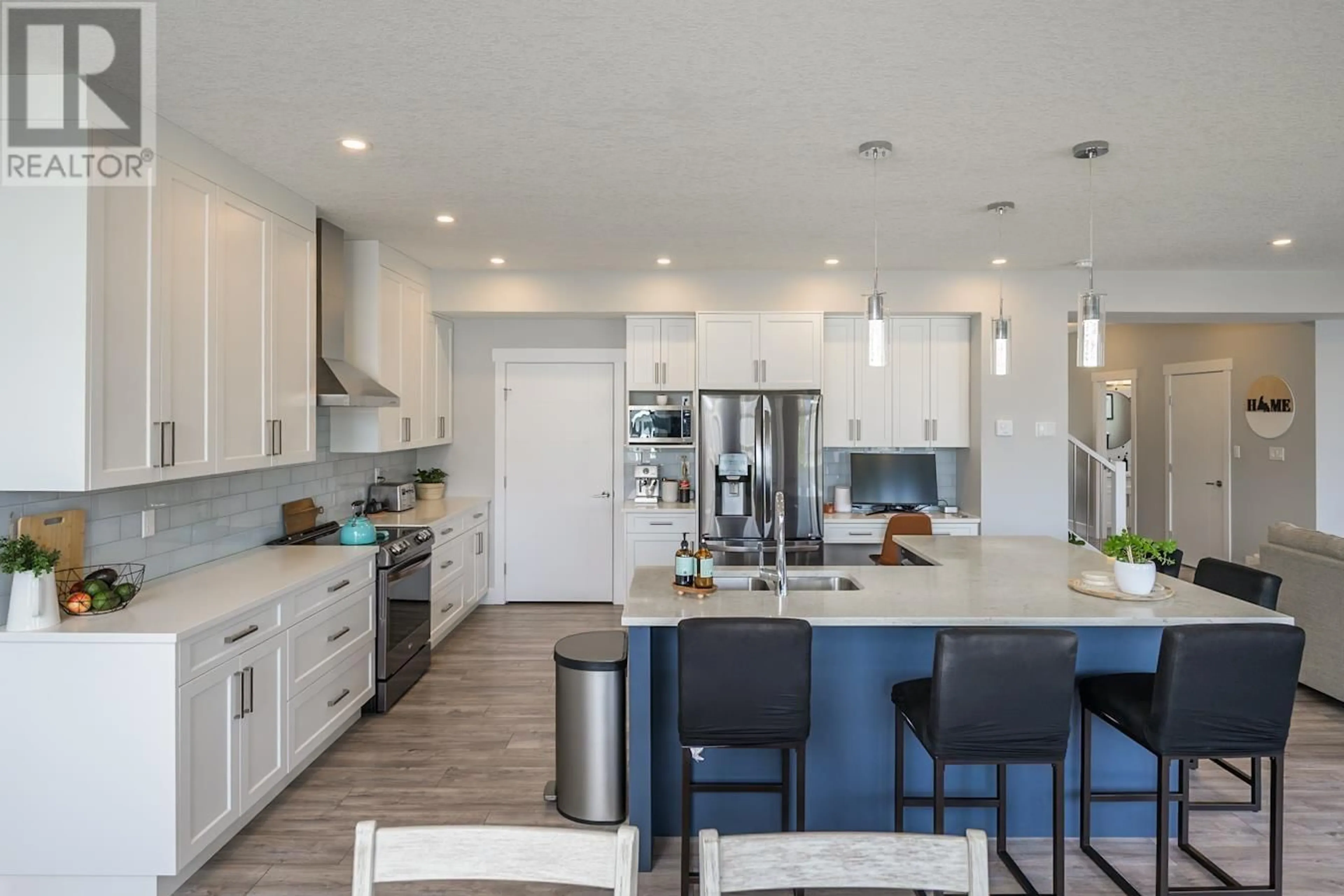 Open concept kitchen, ceramic/tile floor for 2938 ELLINGTON COURT, Prince George British Columbia V2N0G3