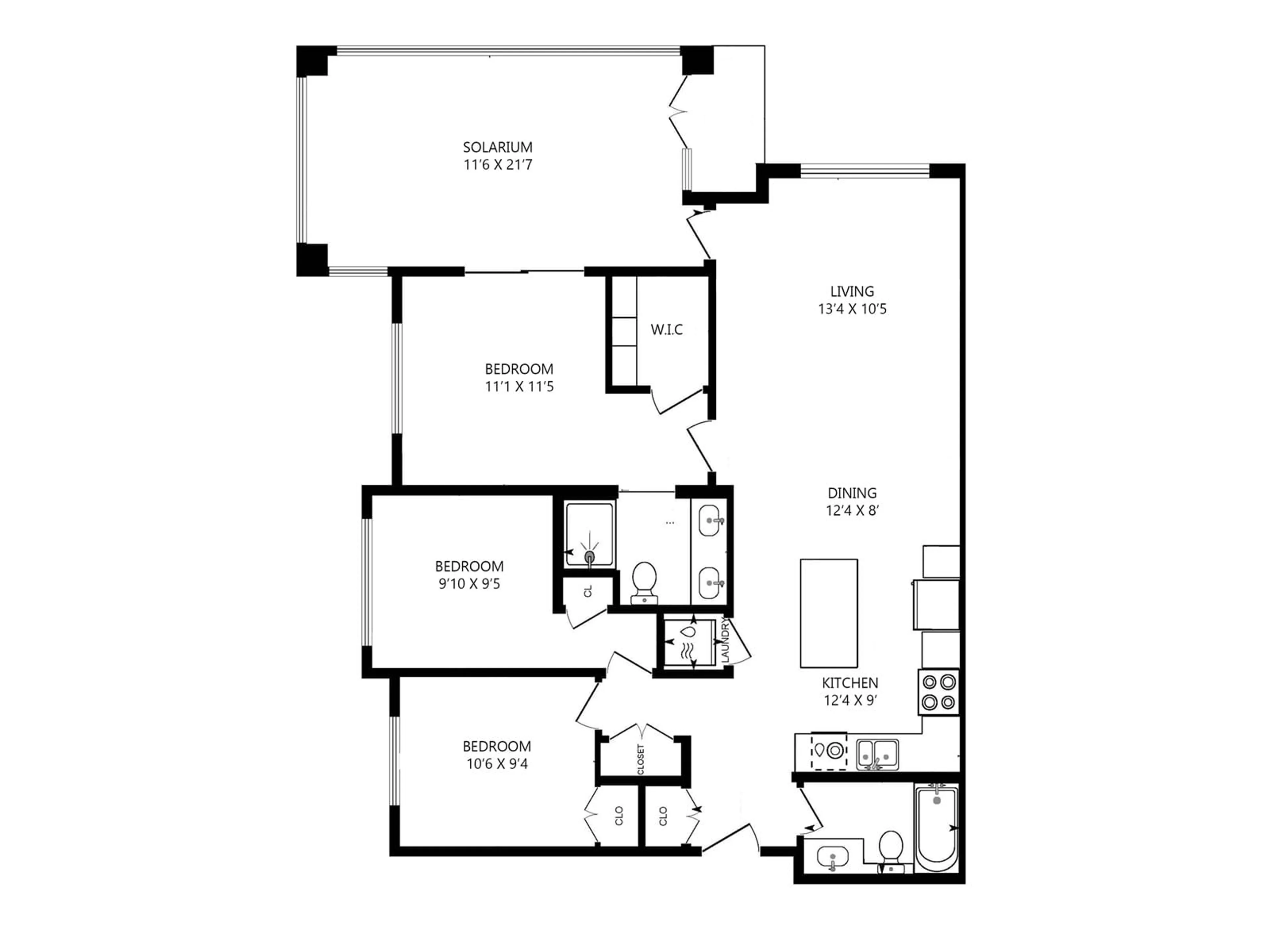 Floor plan for 507 - 20328 86, Langley British Columbia V2Y2C2
