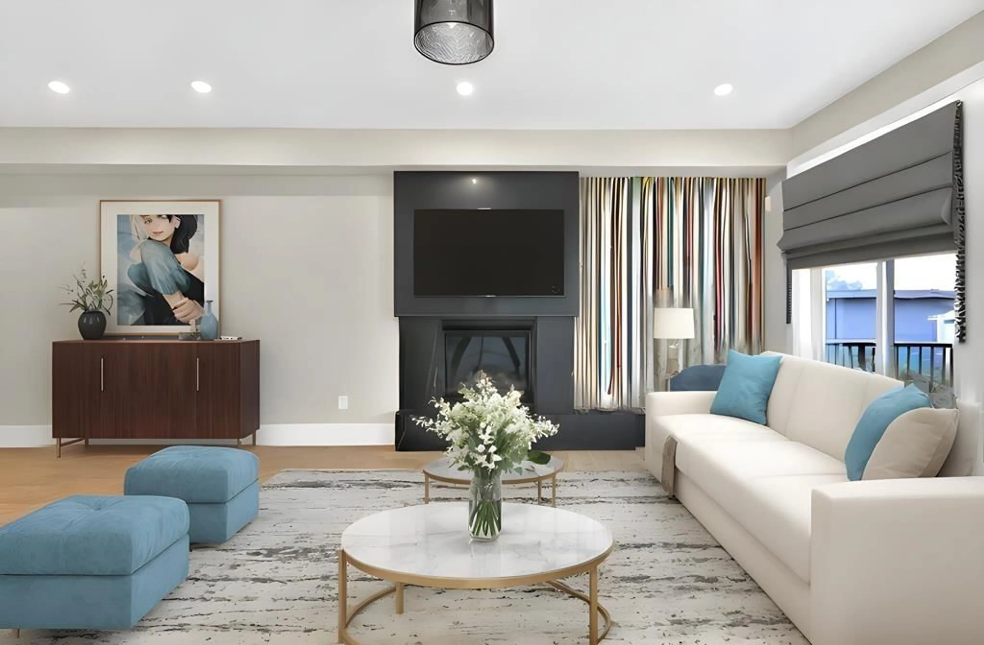 Living room with furniture, unknown for 33980 BARKER, Mission British Columbia V2V6B2
