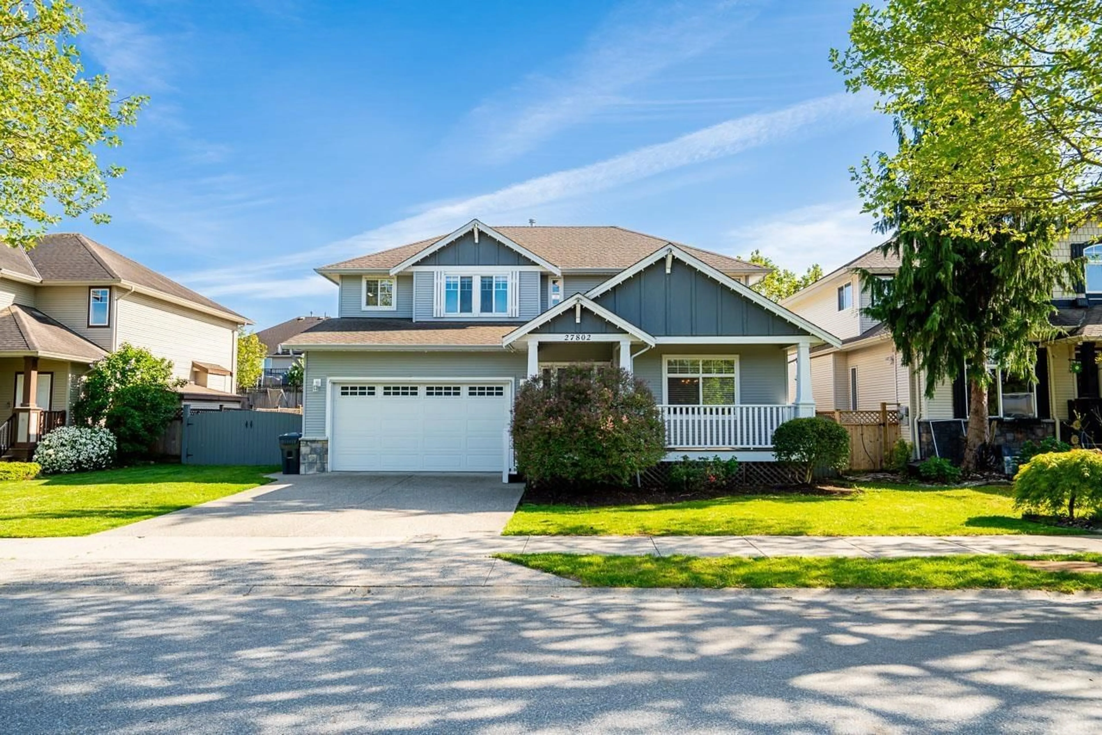 Home with vinyl exterior material, street for 27802 PULLMAN, Abbotsford British Columbia V4X0A2