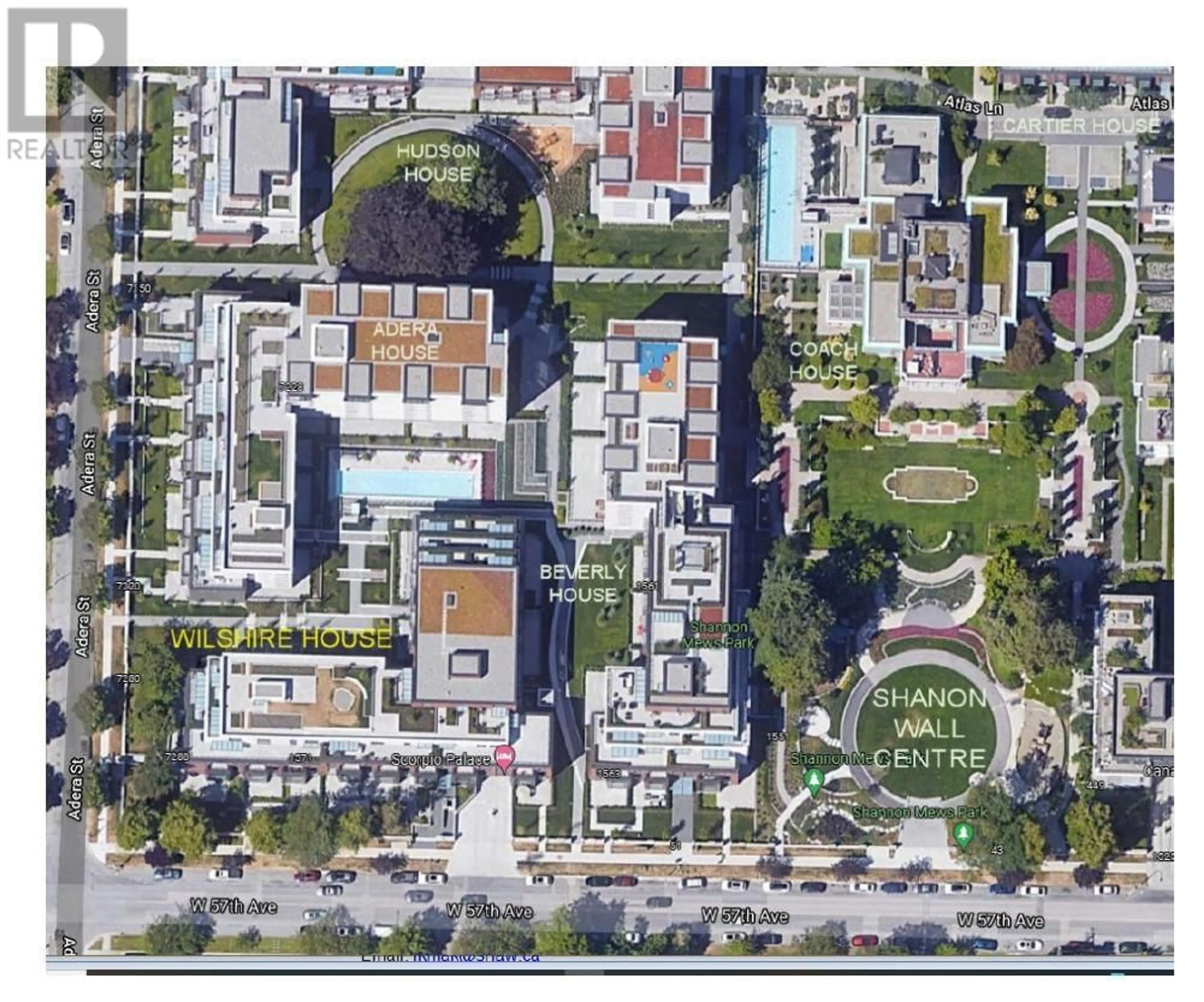 Picture of a map for 704 - 1571 57TH AVENUE, Vancouver British Columbia V6P0H7