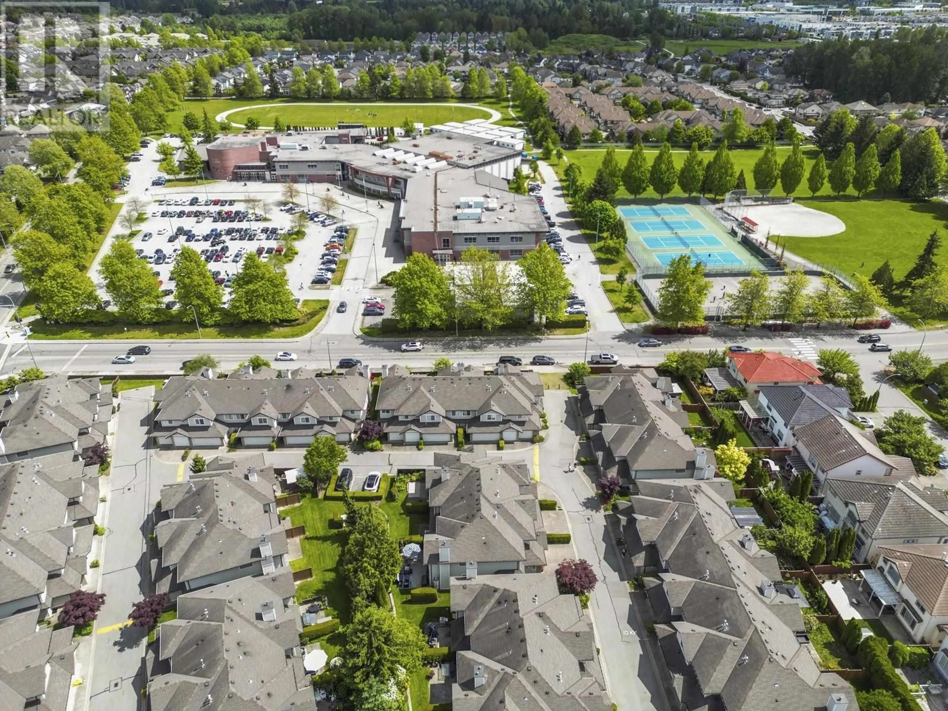 A pic from outside/outdoor area/front of a property/back of a property/a pic from drone, street for 31 - 1370 RIVERWOOD GATE, Port Coquitlam British Columbia V3B7V7