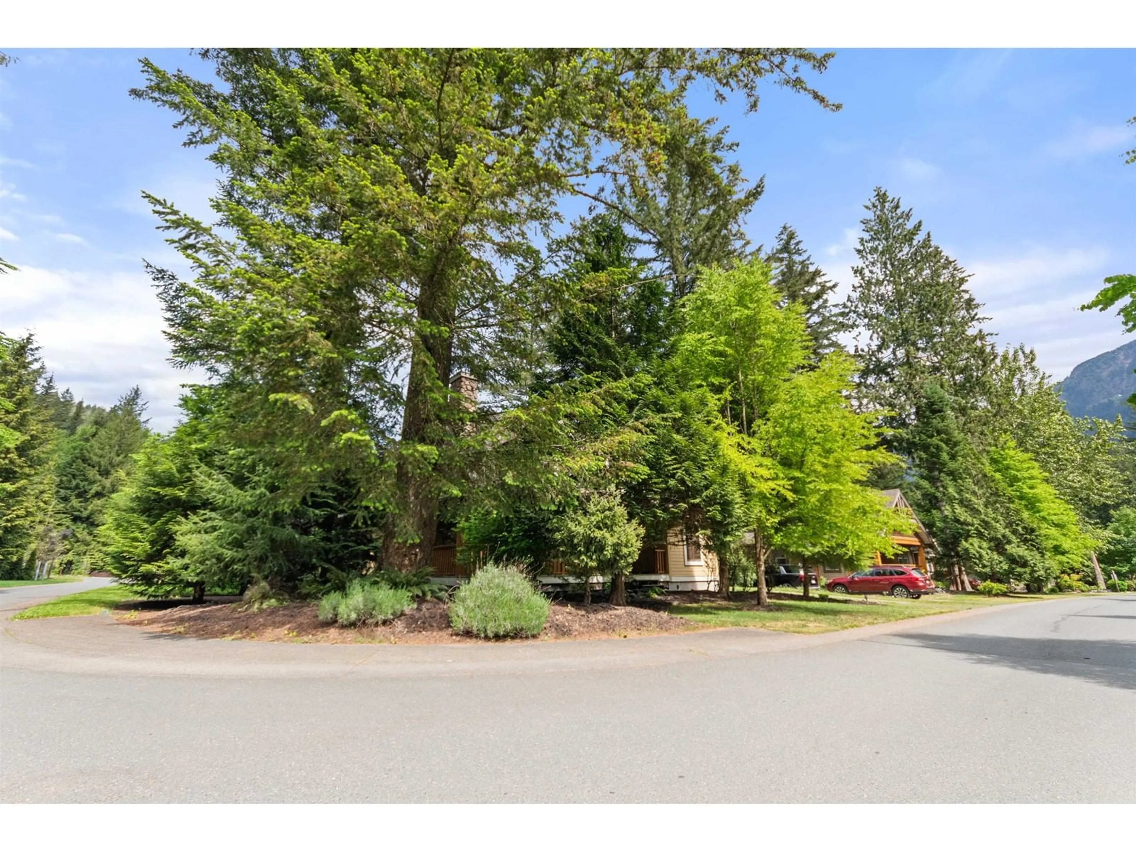 A pic from outside/outdoor area/front of a property/back of a property/a pic from drone, forest/trees view for 1734 ROBINS ROOST TRAIL, Lindell Beach British Columbia V2R0E1