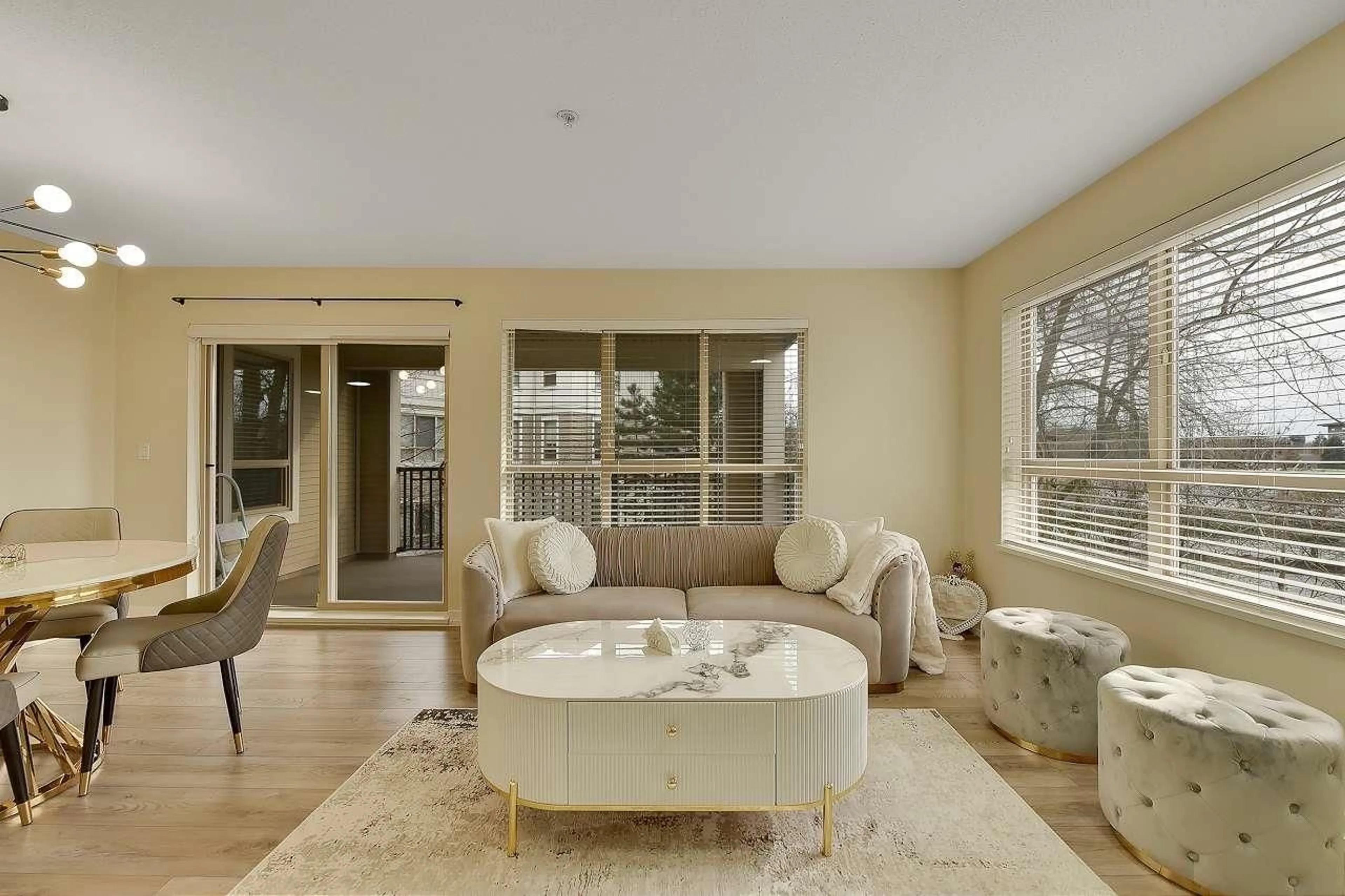 Living room with furniture, unknown for C305 - 8929 202, Langley British Columbia V4A3V8