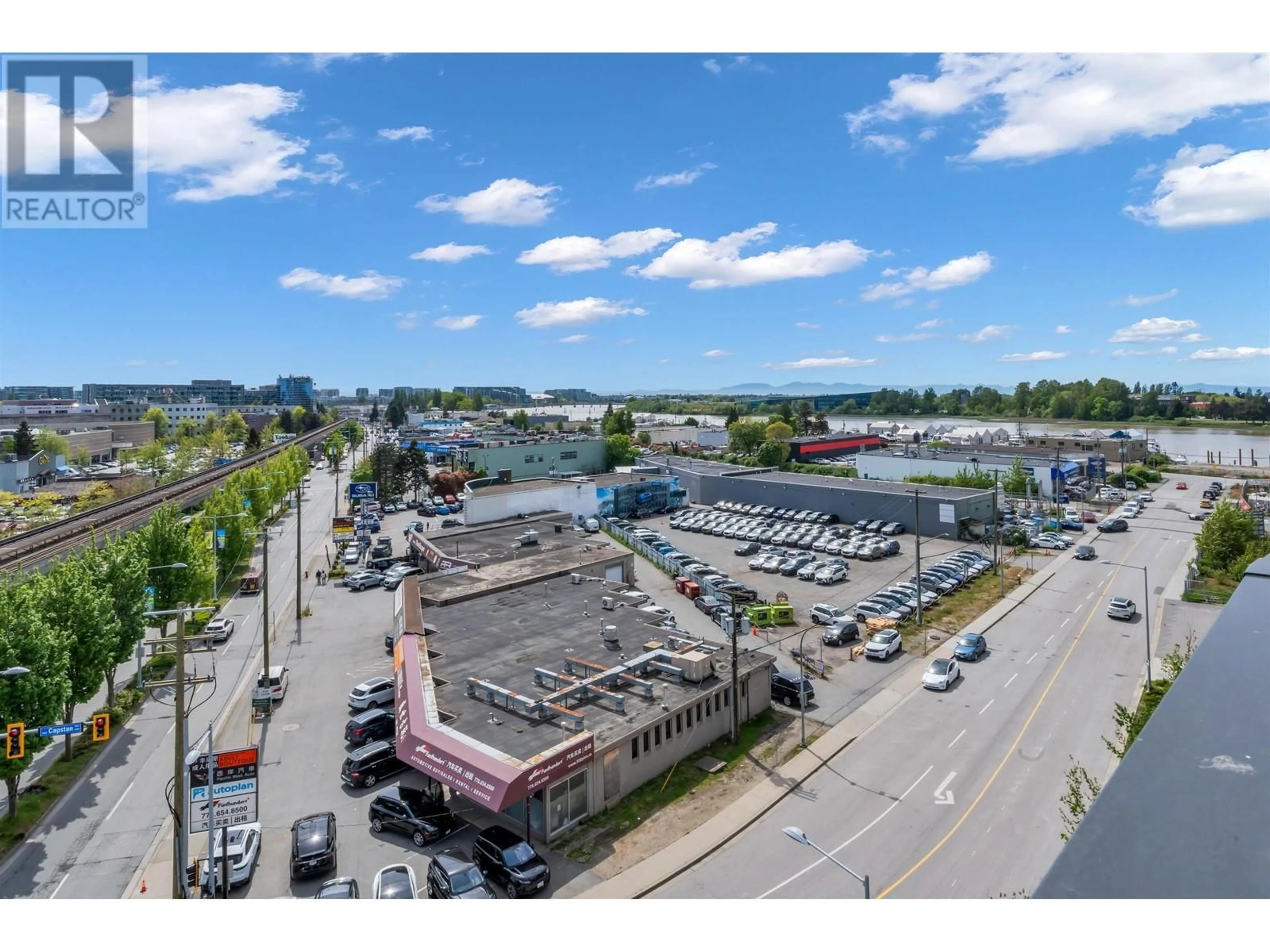 A pic from outside/outdoor area/front of a property/back of a property/a pic from drone, unknown for 905 - 8199 CAPSTAN WAY, Richmond British Columbia V6X0V1