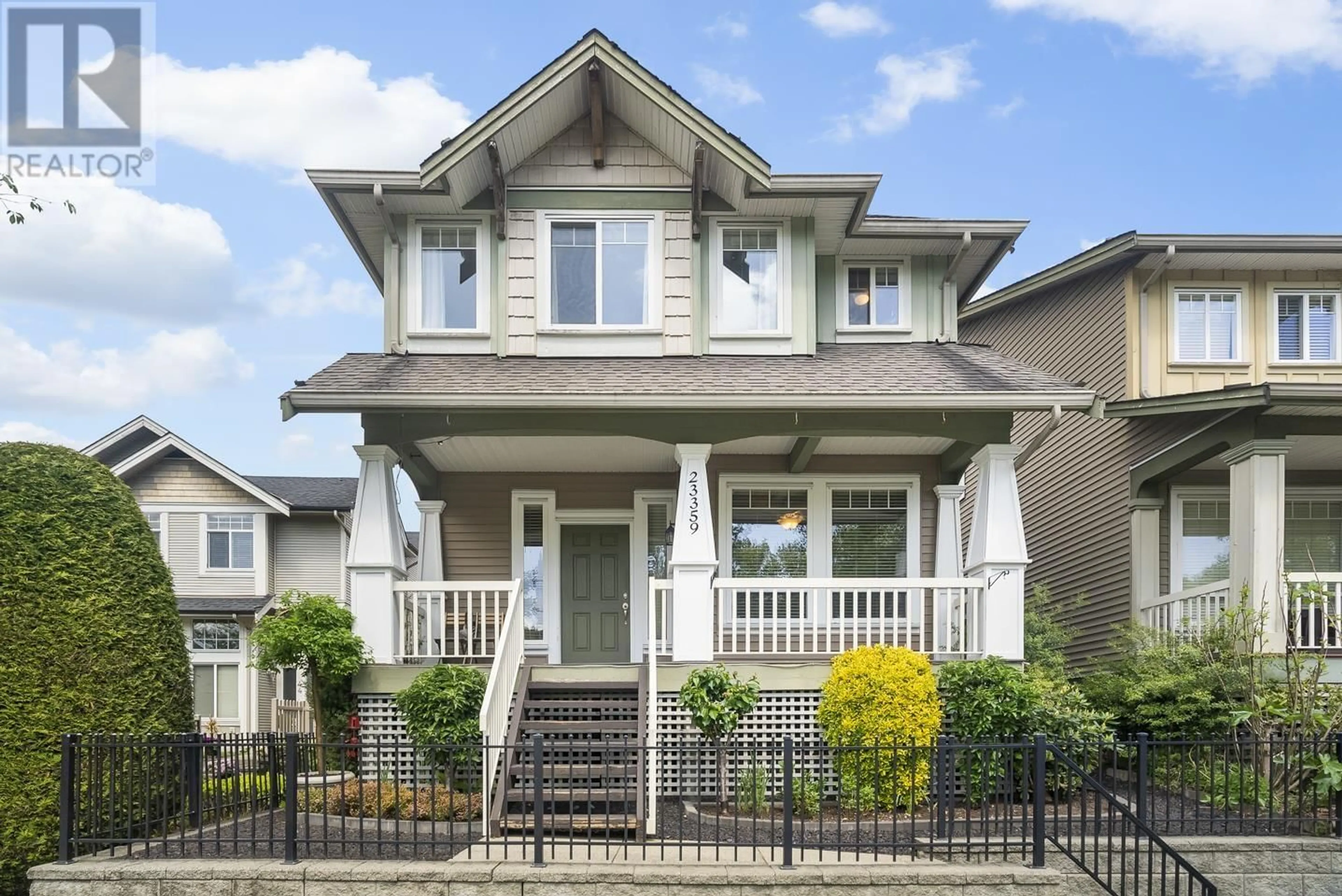 Home with vinyl exterior material, street for 23359 KANAKA WAY, Maple Ridge British Columbia V2W0B7