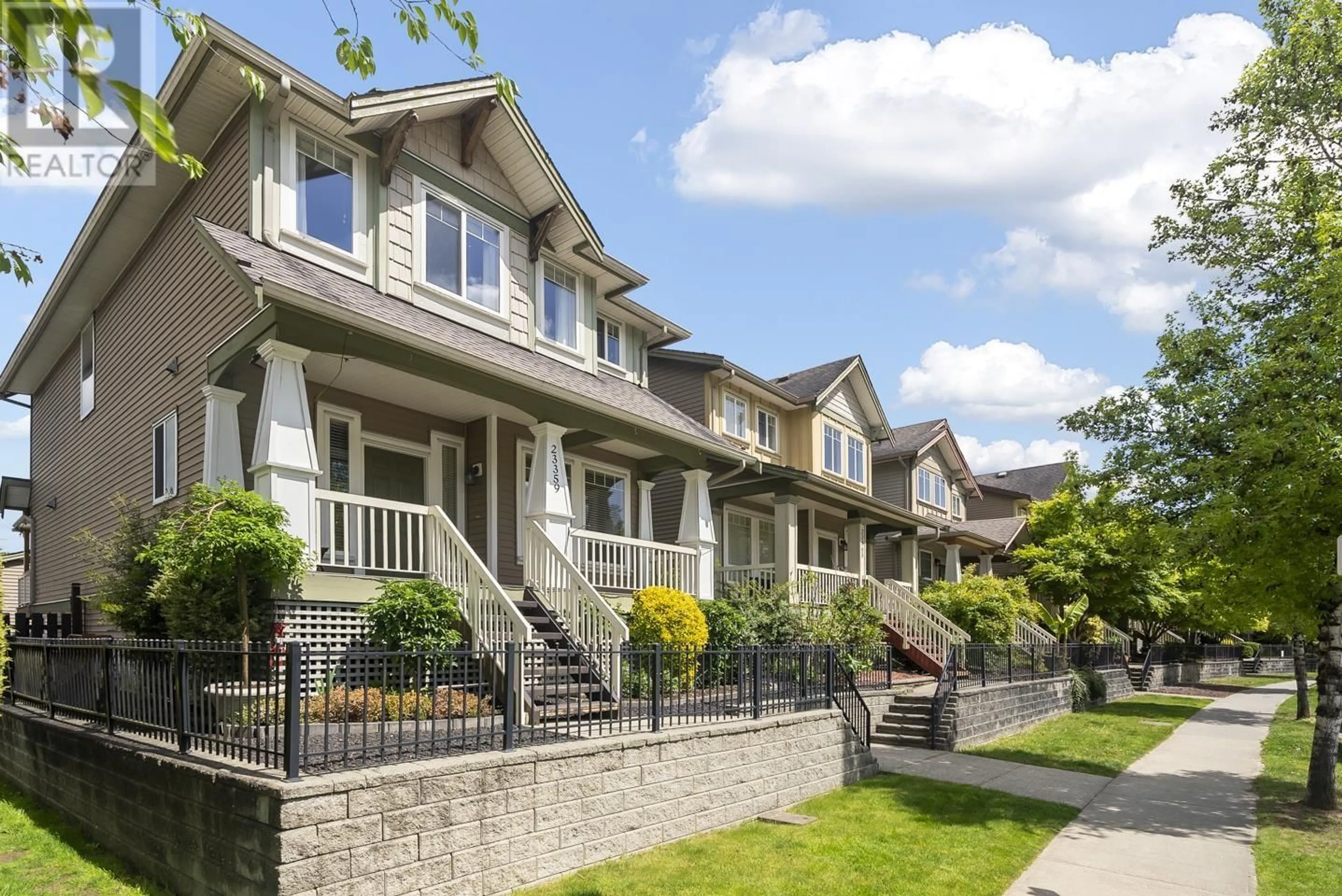 Home with vinyl exterior material, street for 23359 KANAKA WAY, Maple Ridge British Columbia V2W0B7