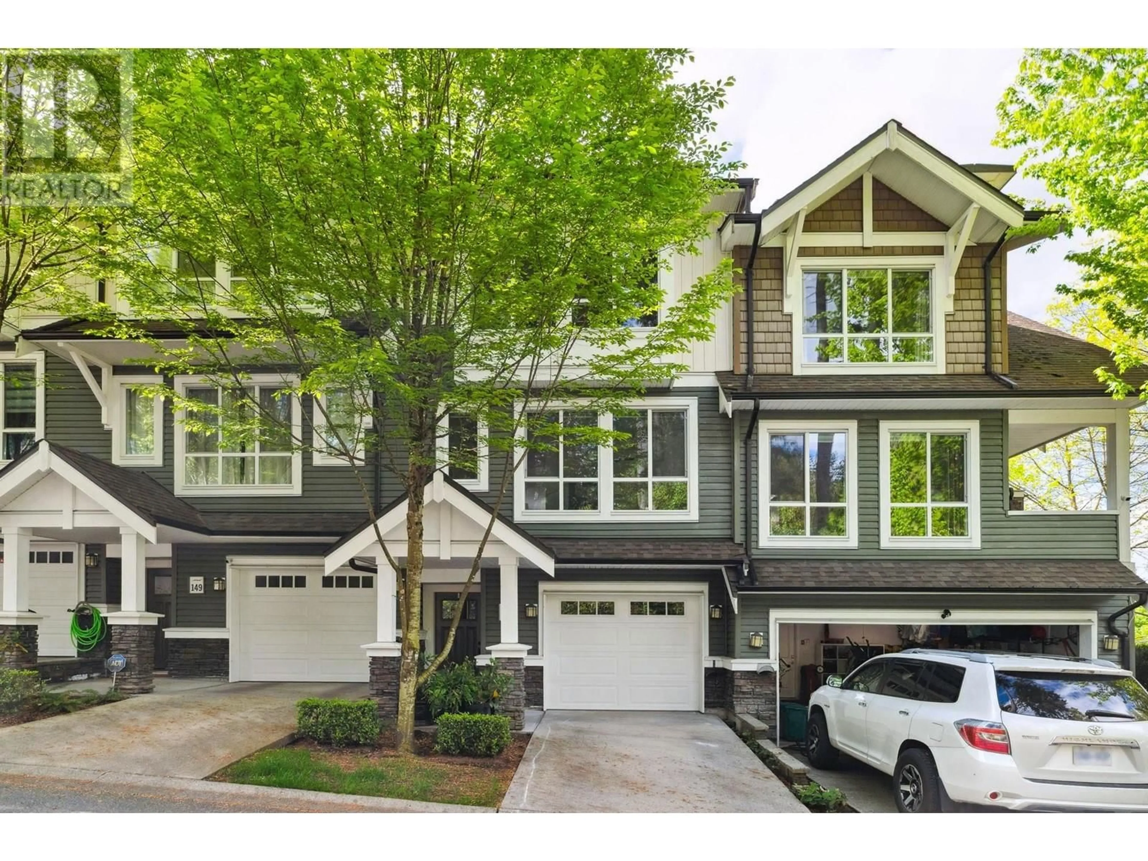 Home with vinyl exterior material, street for 150 - 1460 SOUTHVIEW STREET, Coquitlam British Columbia V3E0G6