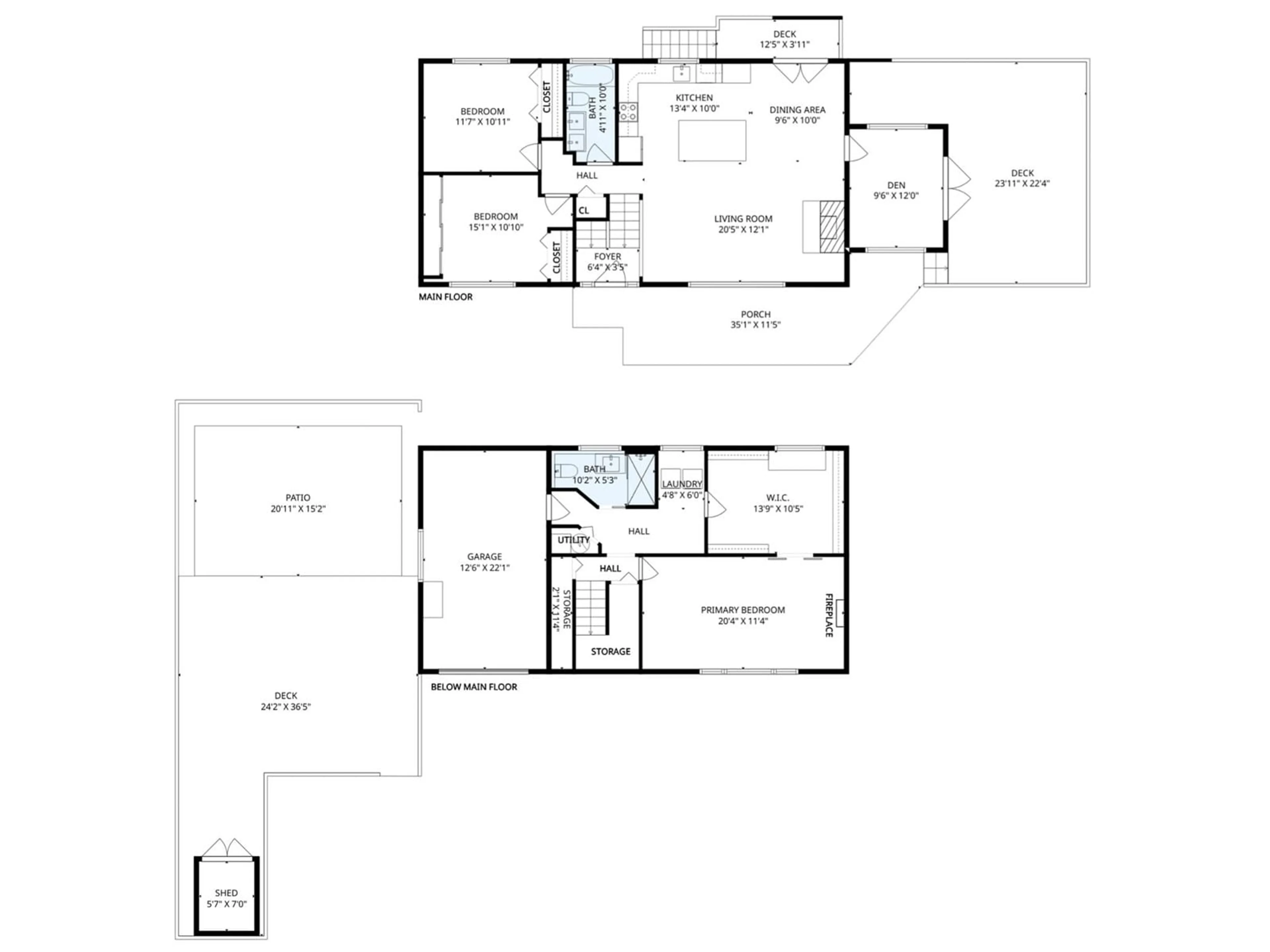 Floor plan for 13950 BLACKBURN, White Rock British Columbia V4B2Z5