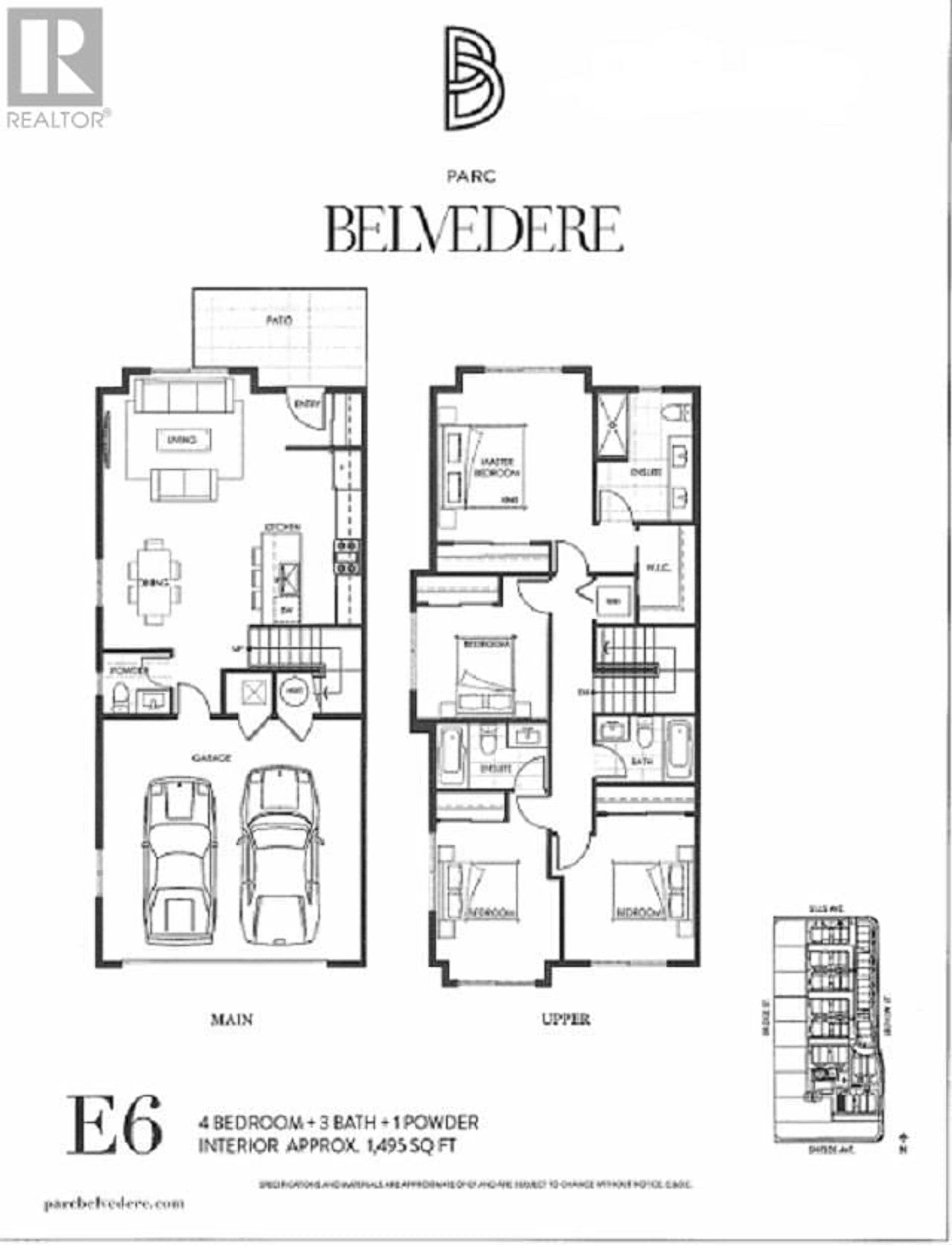 Floor plan for 38 - 7191 LECHOW STREET, Richmond British Columbia V6Y0L1