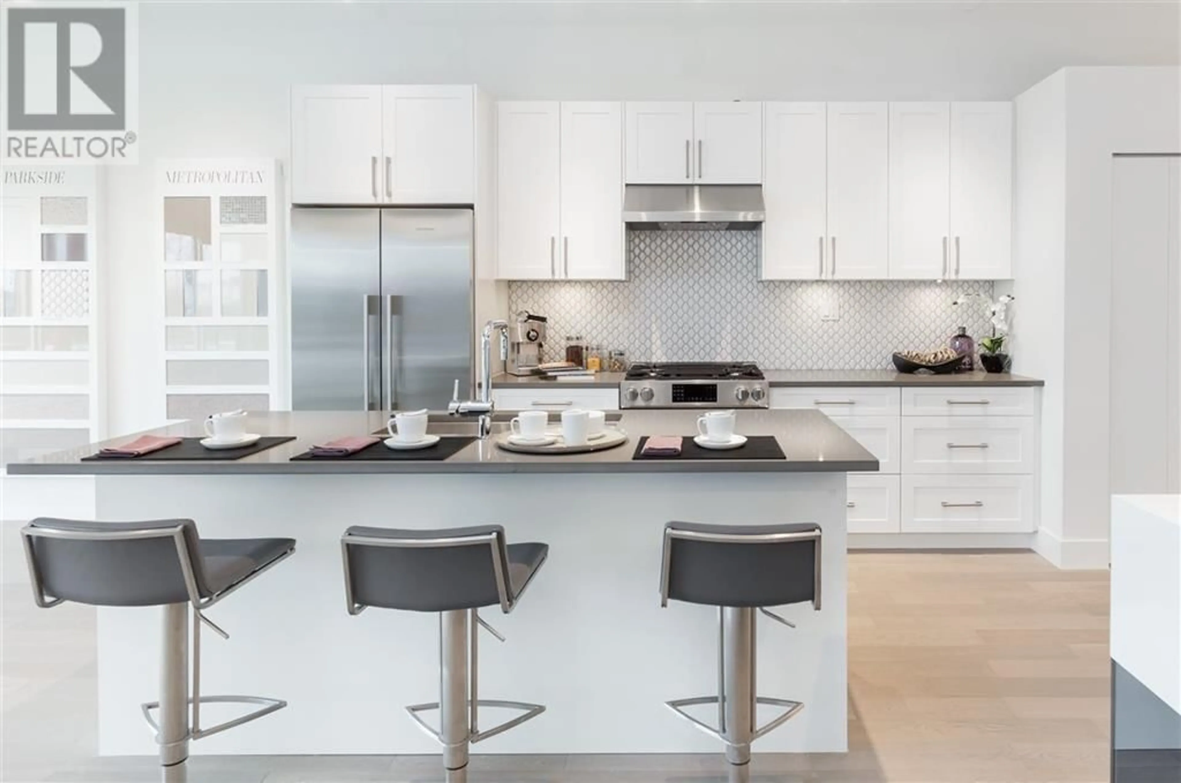 Contemporary kitchen, ceramic/tile floor for 38 - 7191 LECHOW STREET, Richmond British Columbia V6Y0L1