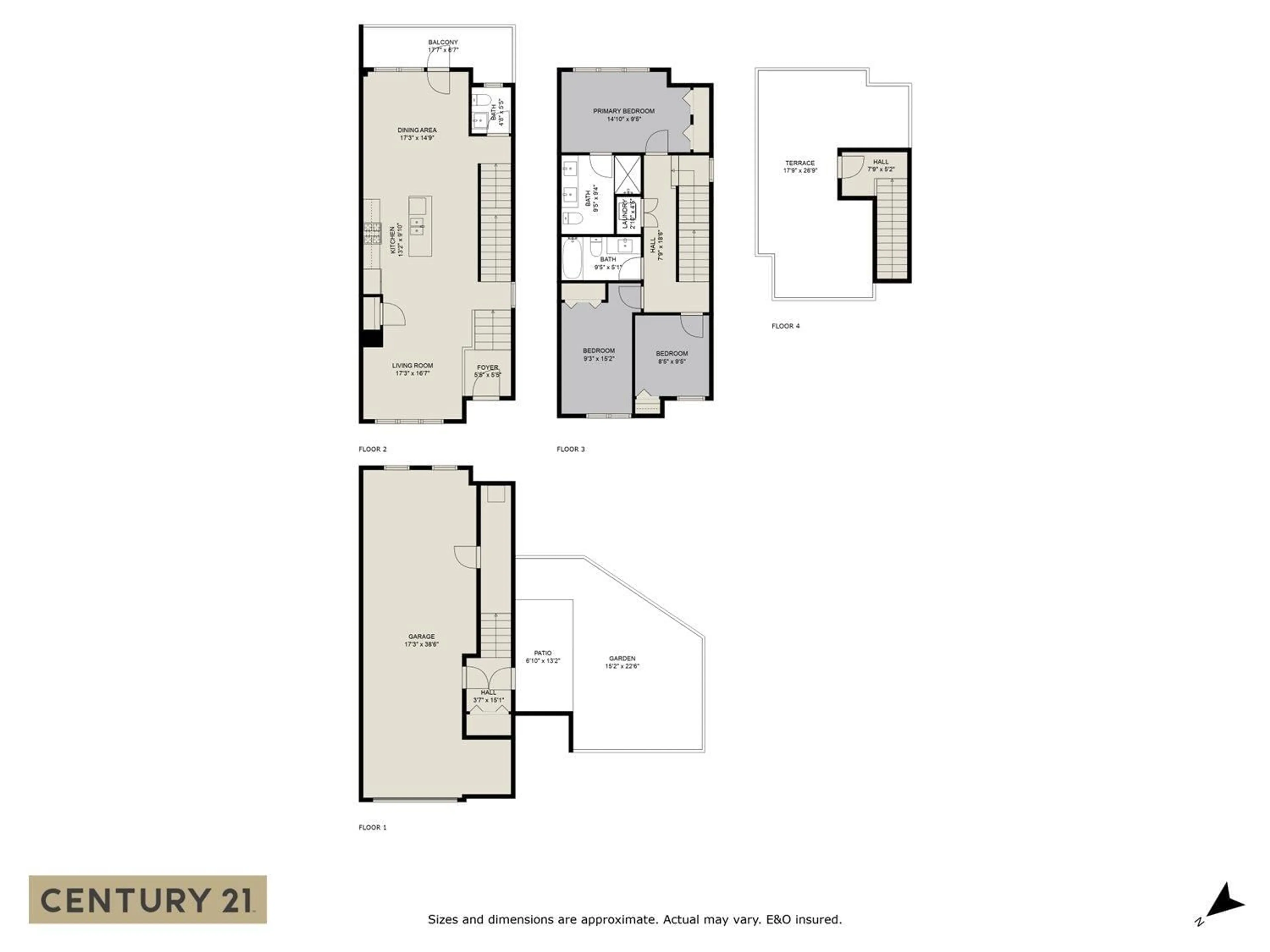 Floor plan for 1 - 36130 WATERLEAF, Abbotsford British Columbia V3G0G5