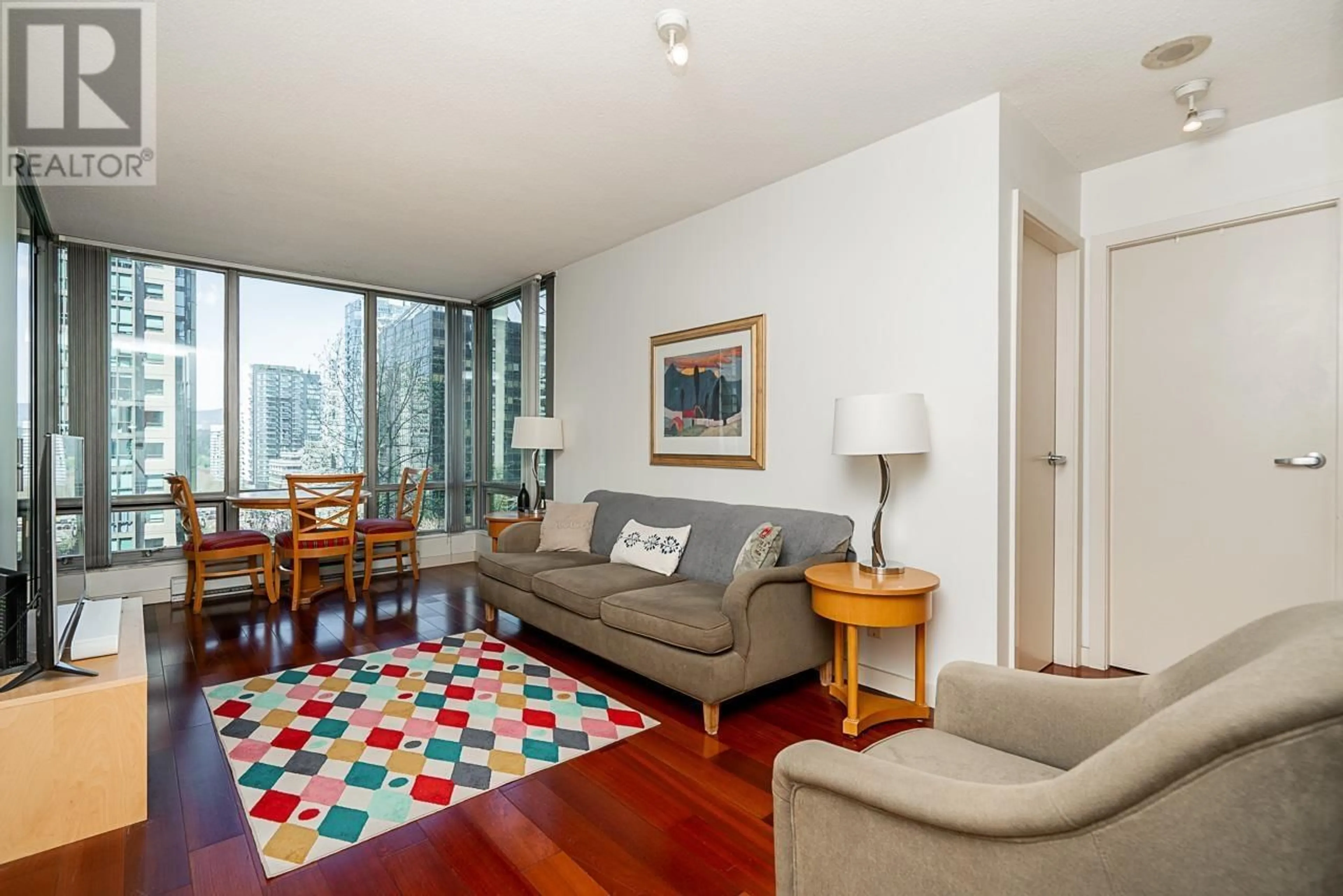 Living room with furniture, unknown for 702 - 1288 GEORGIA STREET, Vancouver British Columbia V6E4R3