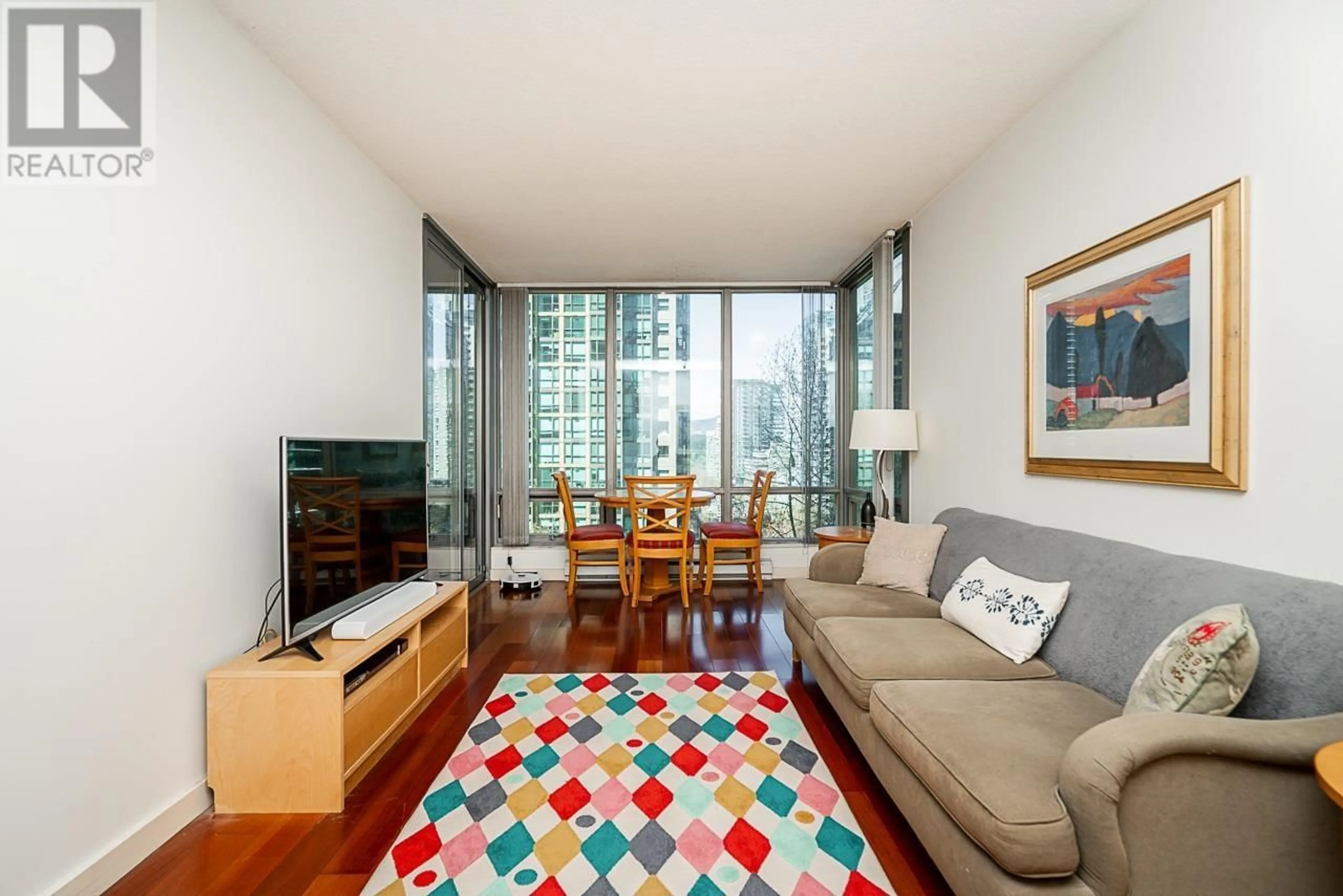 Living room with furniture, unknown for 702 - 1288 GEORGIA STREET, Vancouver British Columbia V6E4R3