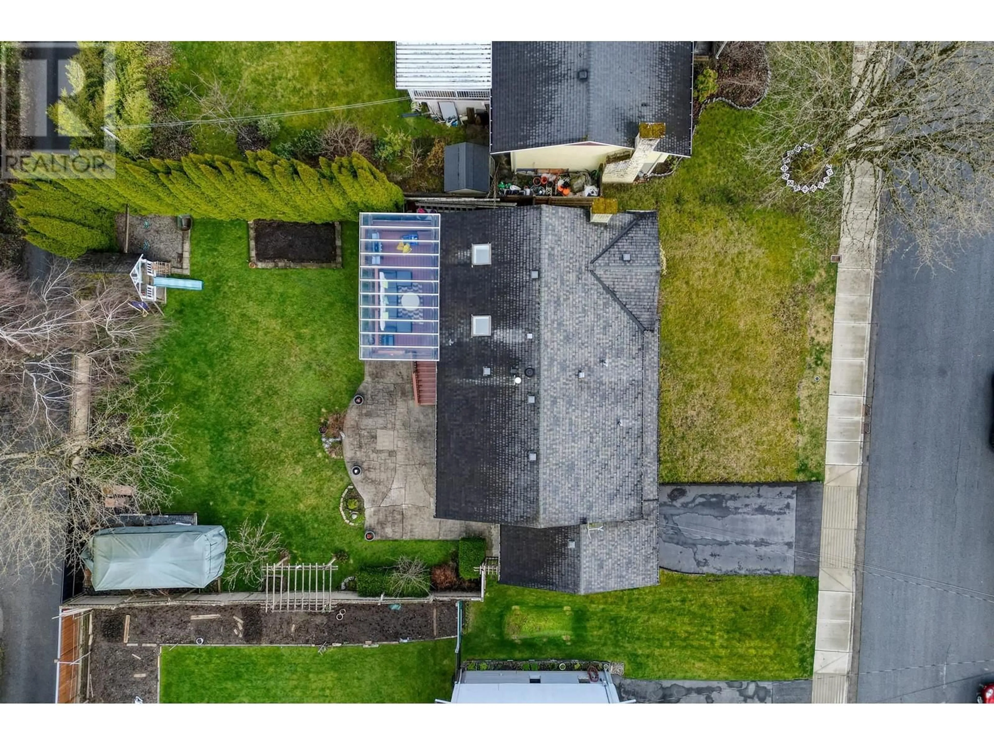 A pic from outside/outdoor area/front of a property/back of a property/a pic from drone, street for 779 ADIRON AVENUE, Coquitlam British Columbia V3J4K1