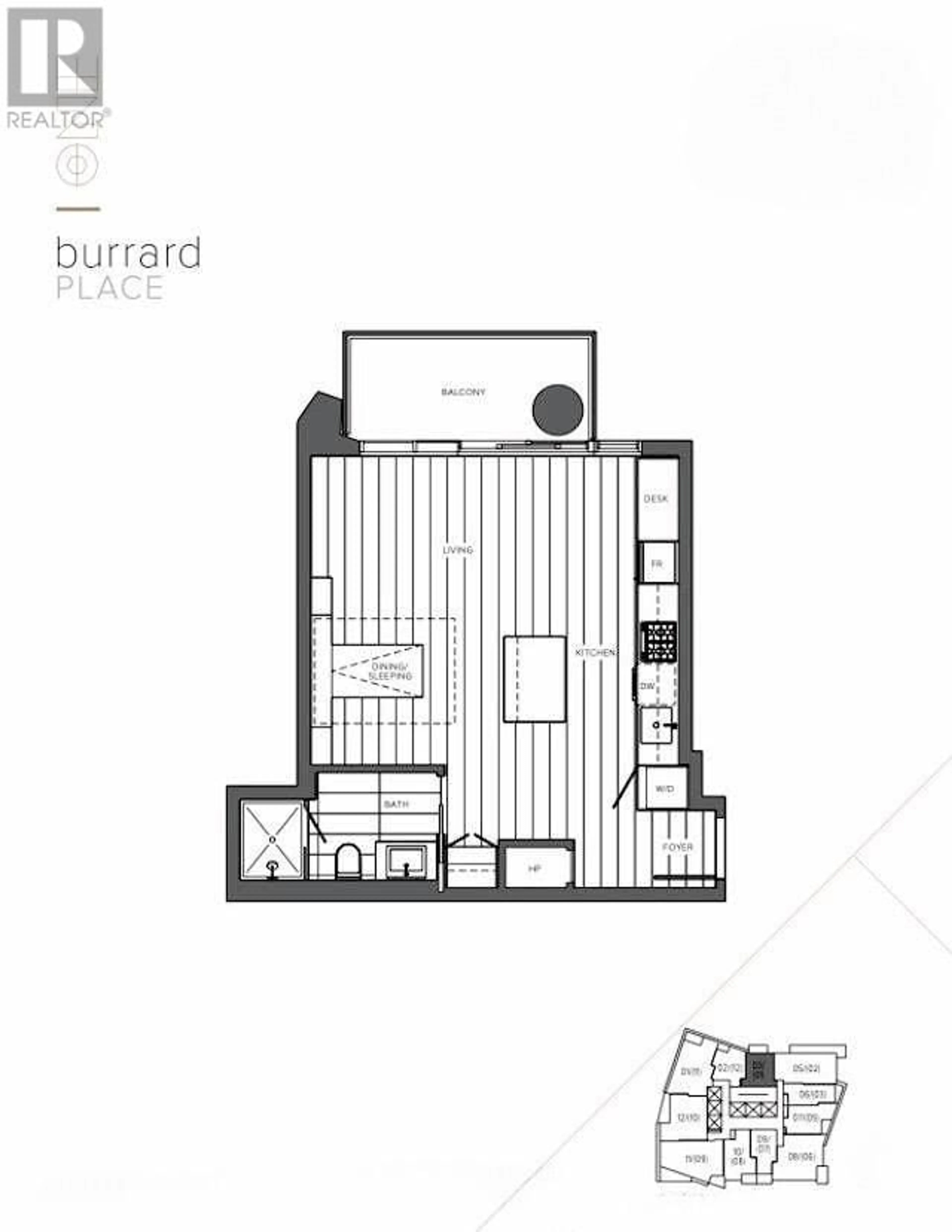 Floor plan for 3101 - 1289 HORNBY STREET, Vancouver British Columbia V6Z0G7