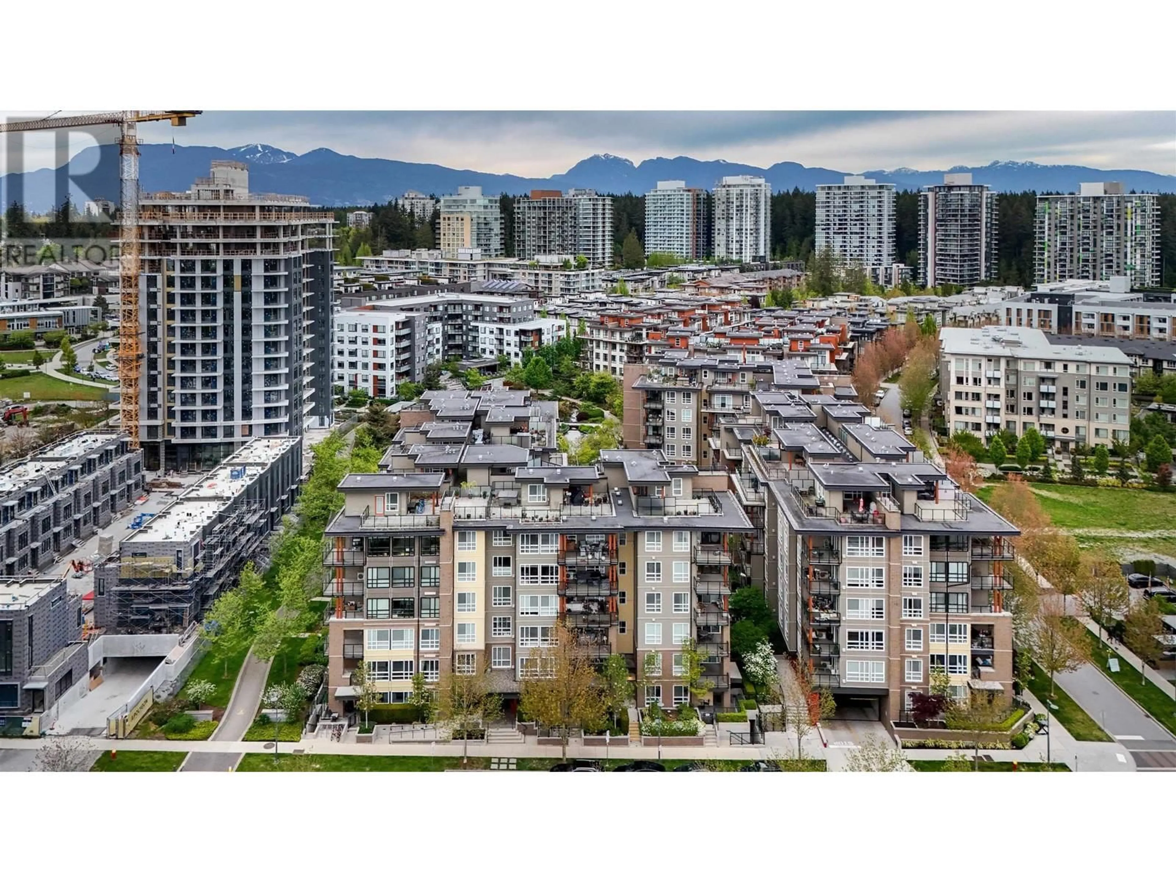 A pic from outside/outdoor area/front of a property/back of a property/a pic from drone, city buildings view from balcony for 206 - 3462 ROSS DRIVE, Vancouver British Columbia V6S0H6