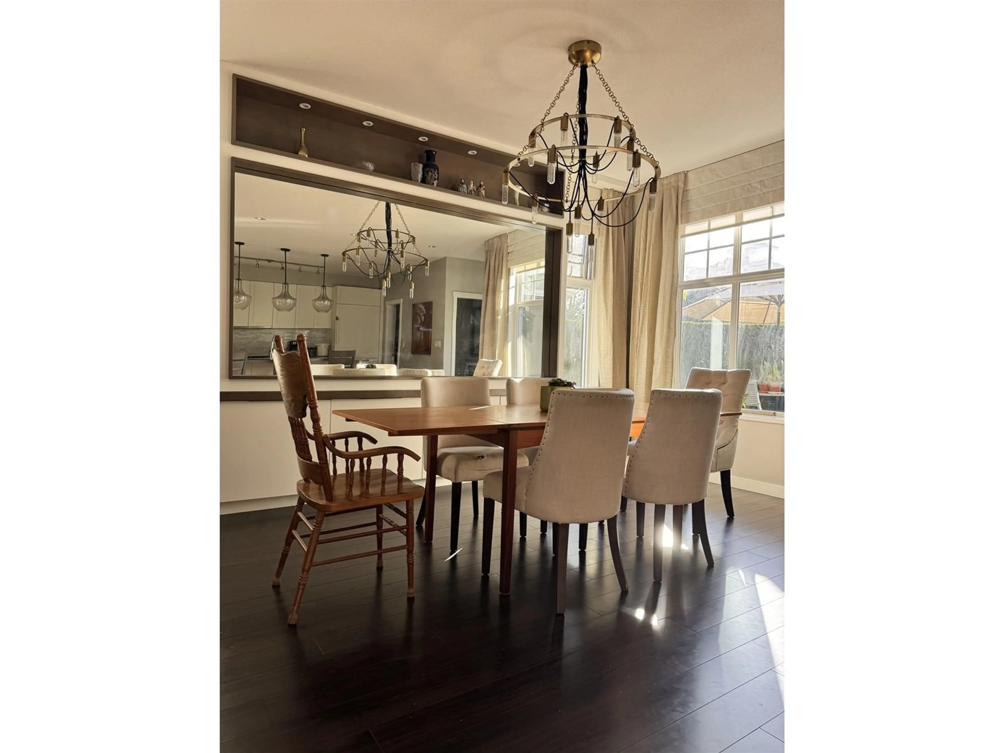 Dining room, wood/laminate floor for 11 - 10500 DELSOM, Delta British Columbia V4C0C3