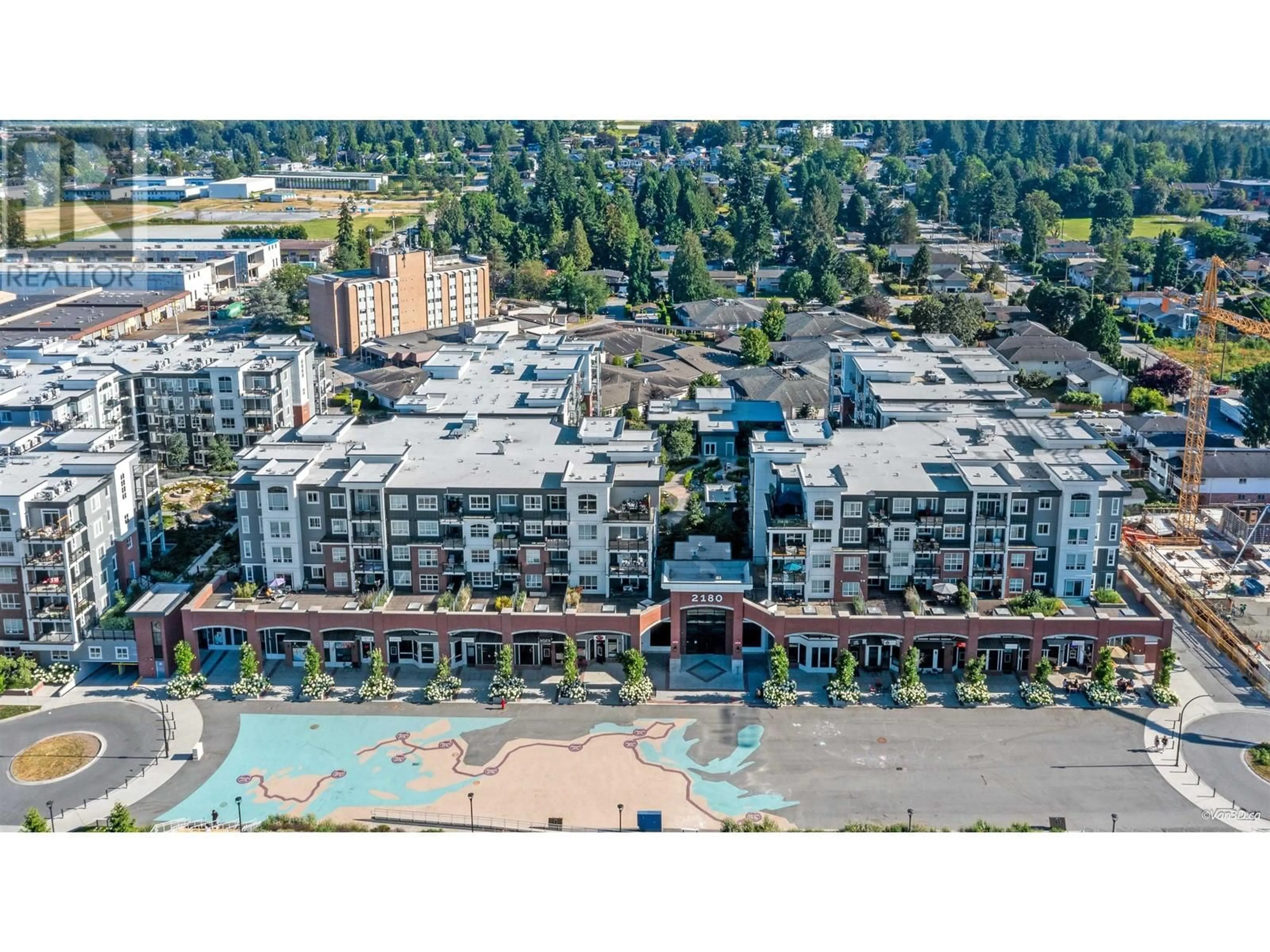A pic from outside/outdoor area/front of a property/back of a property/a pic from drone, city buildings view from balcony for 4303 - 2180 KELLY AVENUE, Port Coquitlam British Columbia V3C3B1