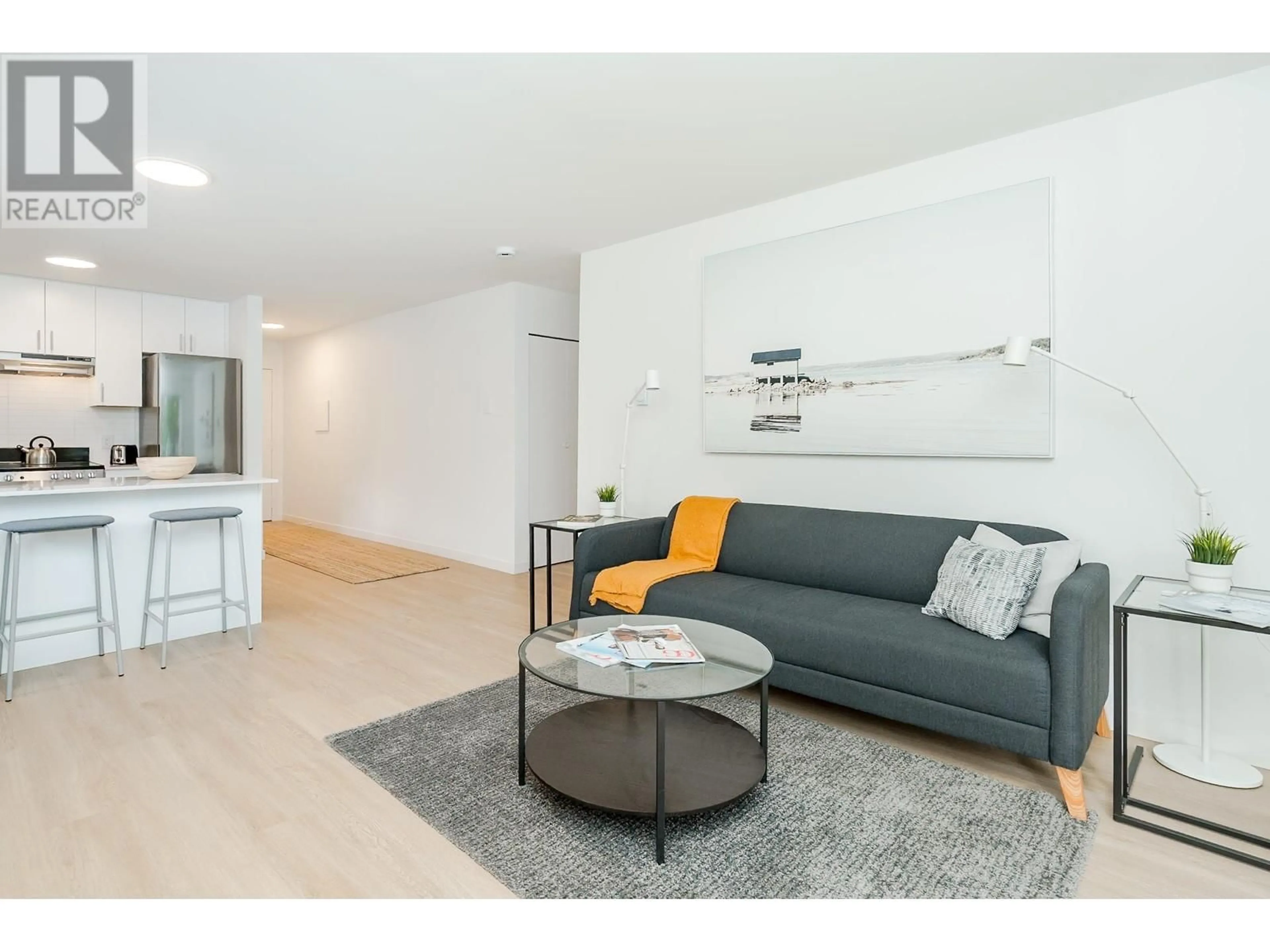Living room with furniture, unknown for 204 - 8690 MONTCALM STREET, Vancouver British Columbia V6P4P8
