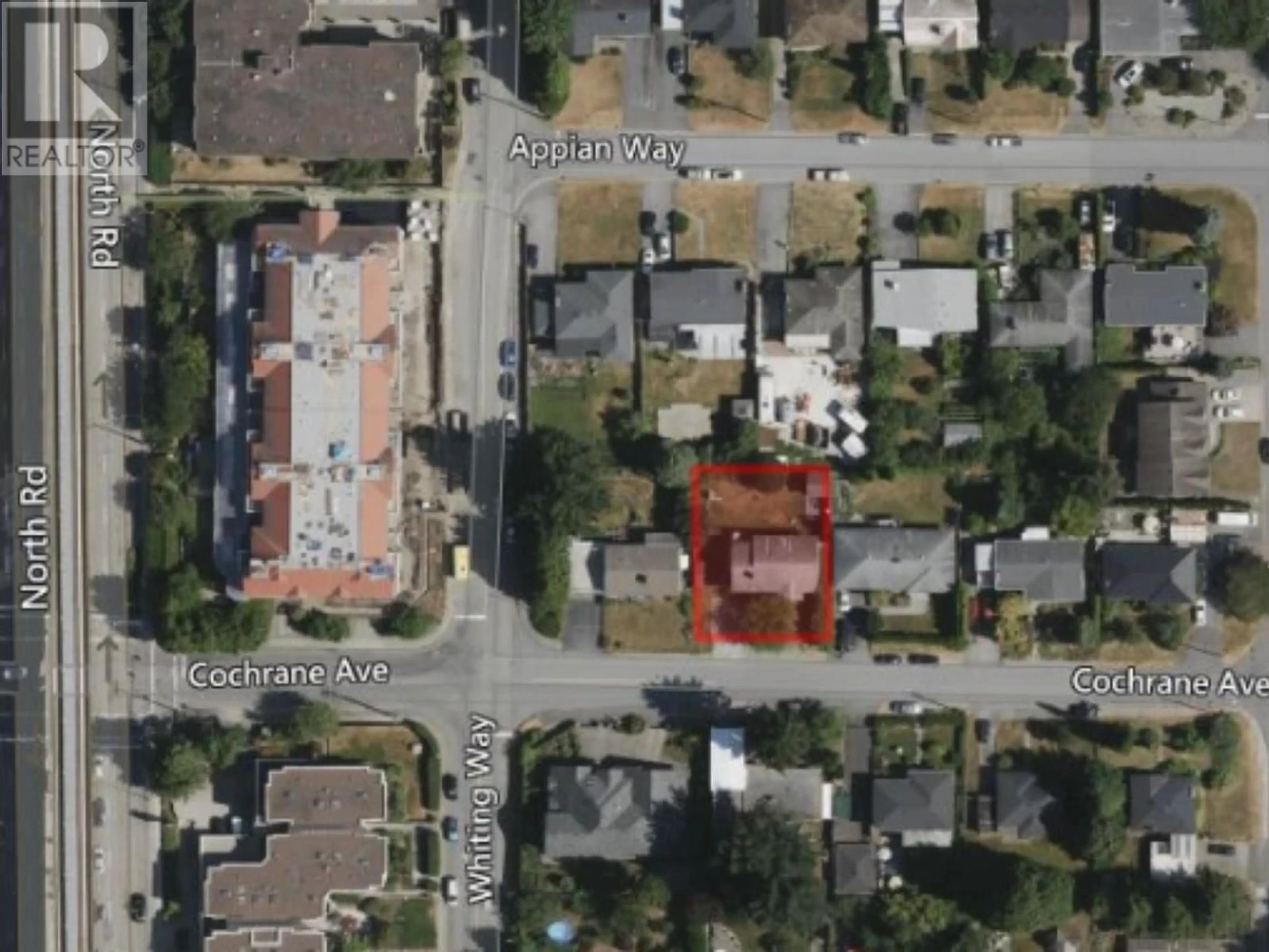 A pic from outside/outdoor area/front of a property/back of a property/a pic from drone, street for 519 COCHRANE AVENUE, Coquitlam British Columbia V3J2A1