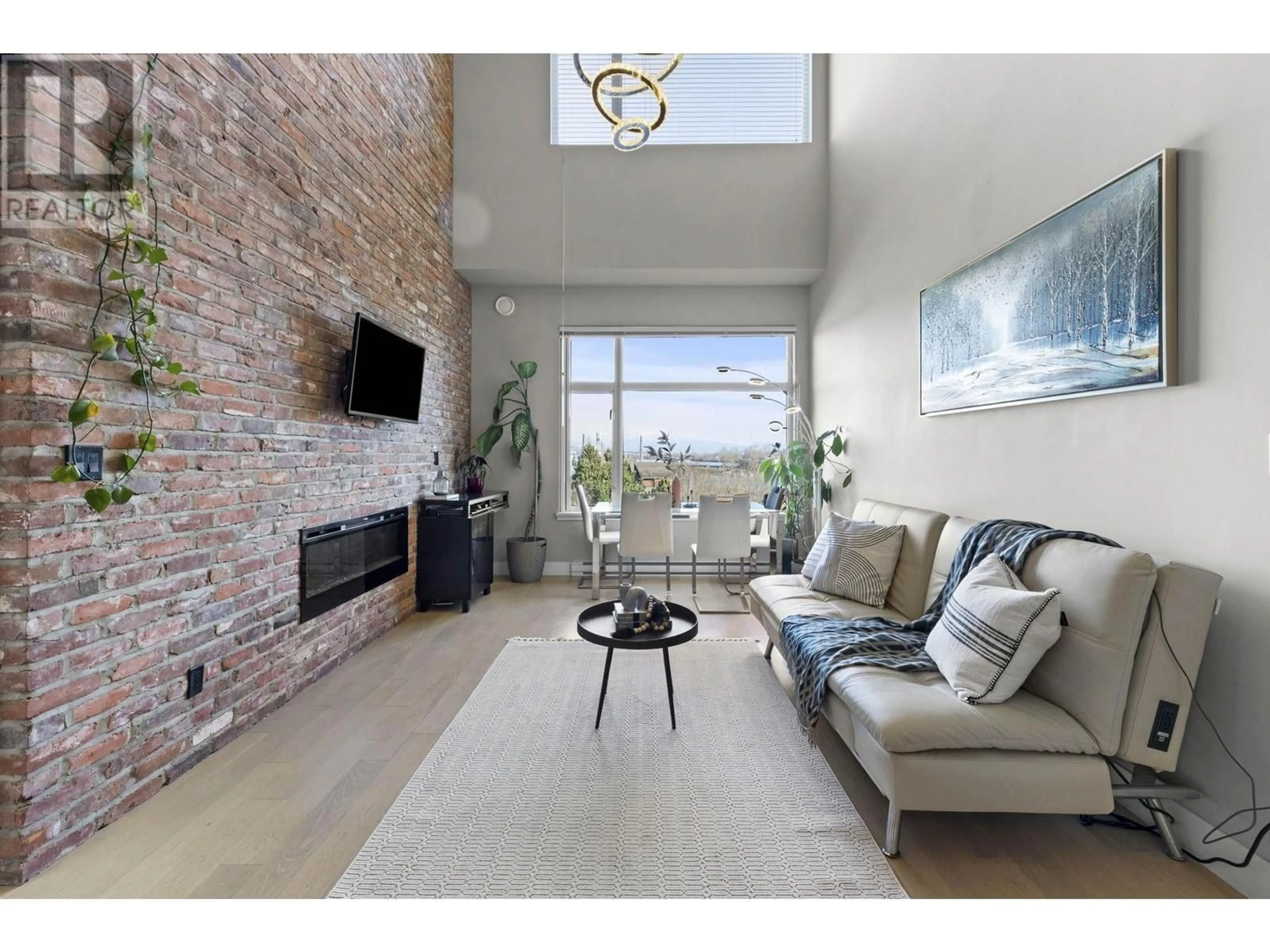 Living room with furniture, unknown for 408 - 260 SALTER STREET, New Westminster British Columbia V3M0H4