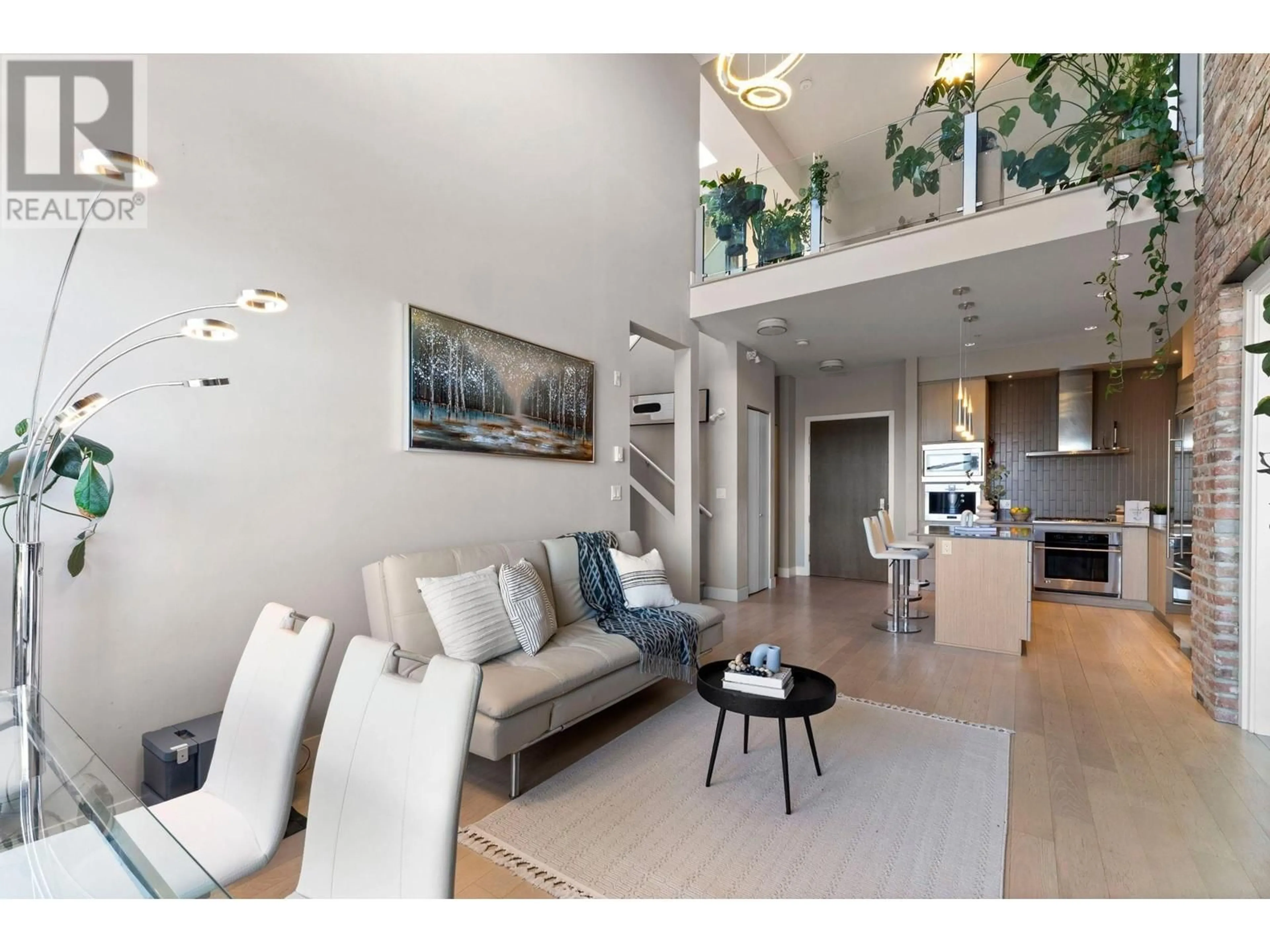 Living room with furniture, unknown for 408 - 260 SALTER STREET, New Westminster British Columbia V3M0H4