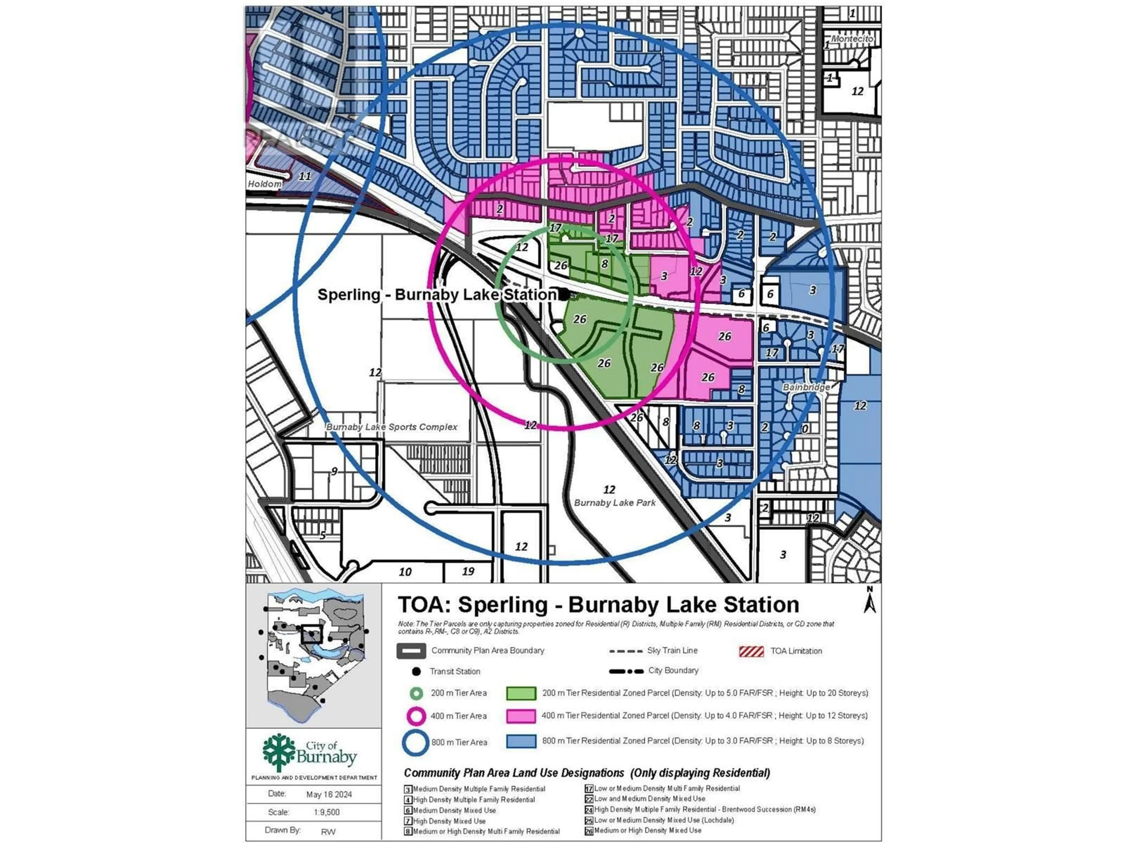Picture of a map for 6441 LOUGHEED HIGHWAY, Burnaby British Columbia V5B3A1