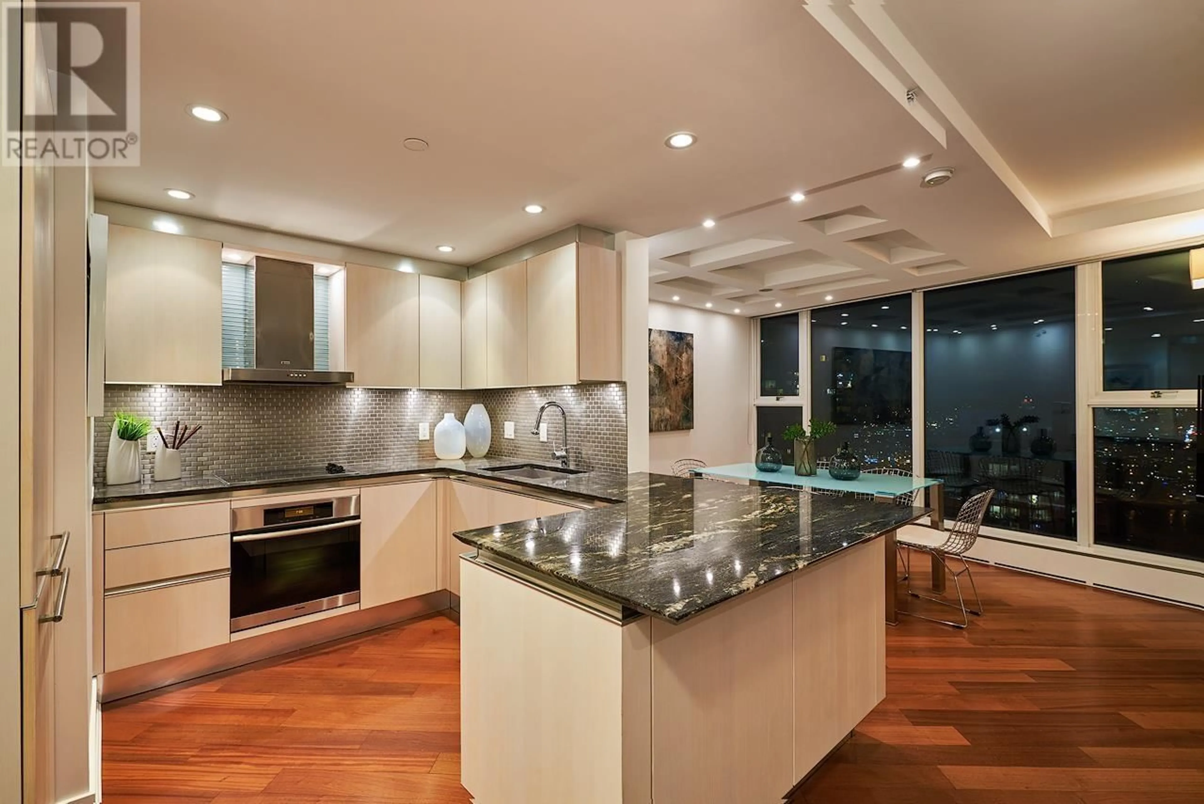 Contemporary kitchen, unknown for 3103 - 1009 EXPO BOULEVARD, Vancouver British Columbia V6Z2V9