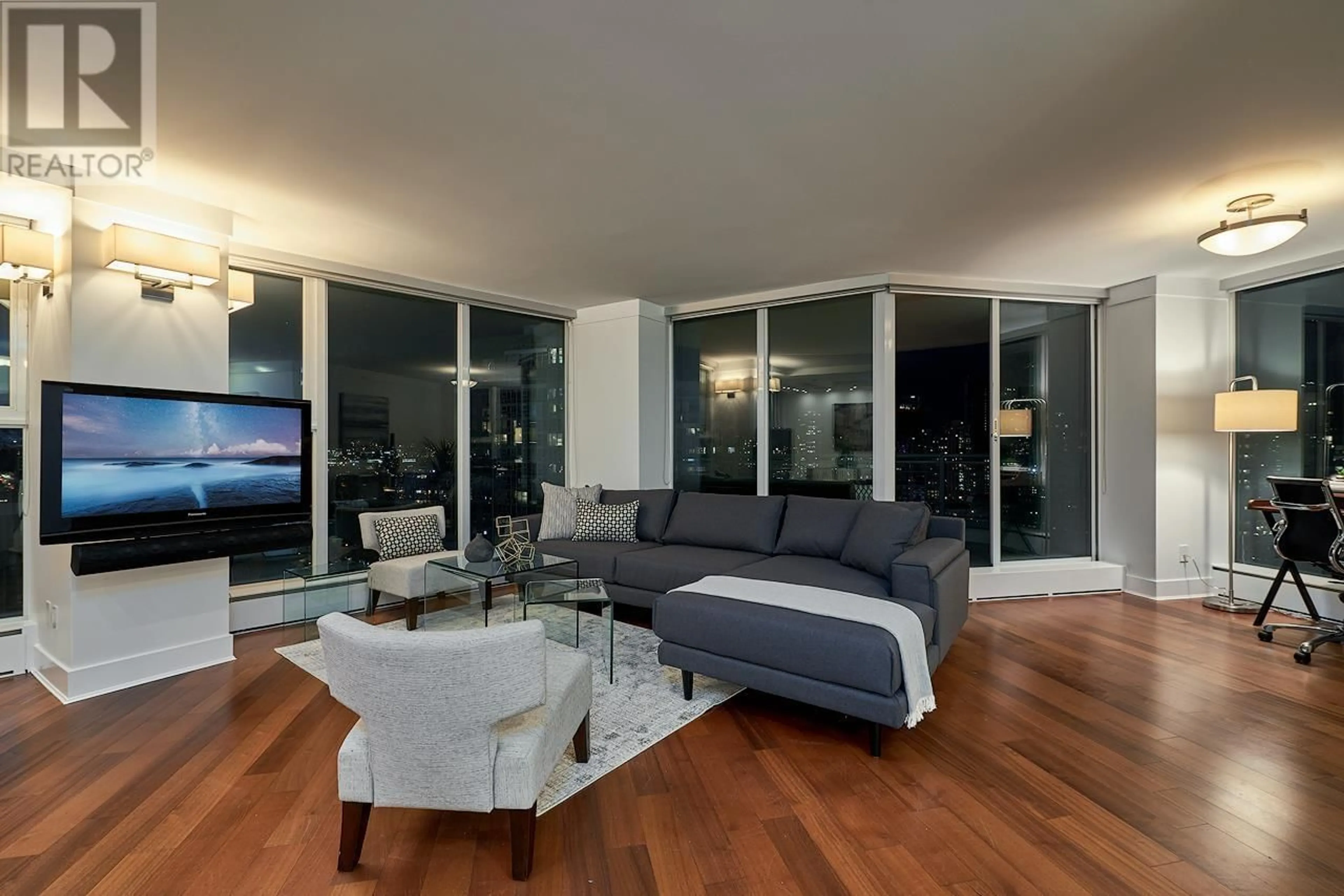 Living room with furniture, unknown for 3103 - 1009 EXPO BOULEVARD, Vancouver British Columbia V6Z2V9
