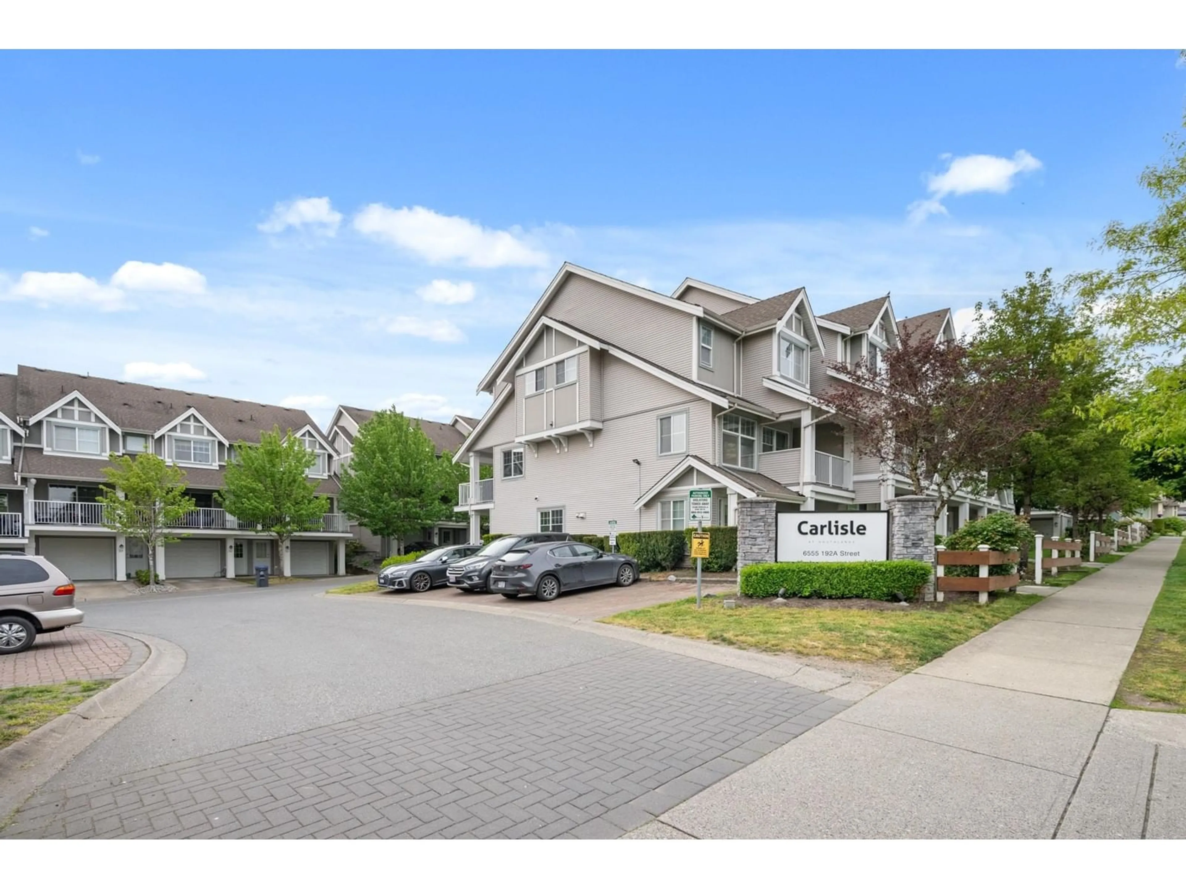 A pic from outside/outdoor area/front of a property/back of a property/a pic from drone, mountain view for 5 - 6555 192A, Surrey British Columbia V4N0A2