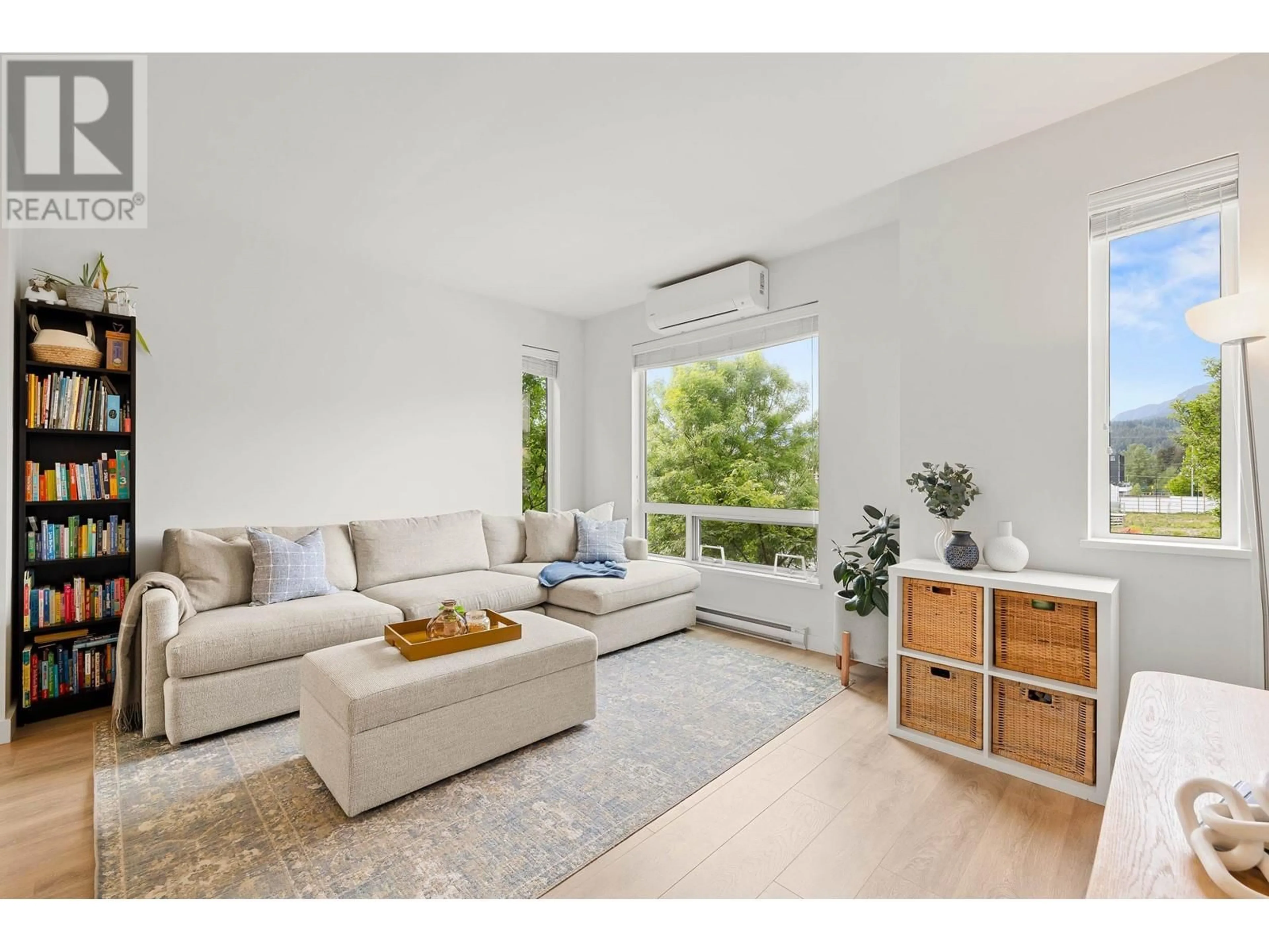 Living room with furniture, unknown for 201 - 3105 ST GEORGE STREET, Port Moody British Columbia V3H2H6