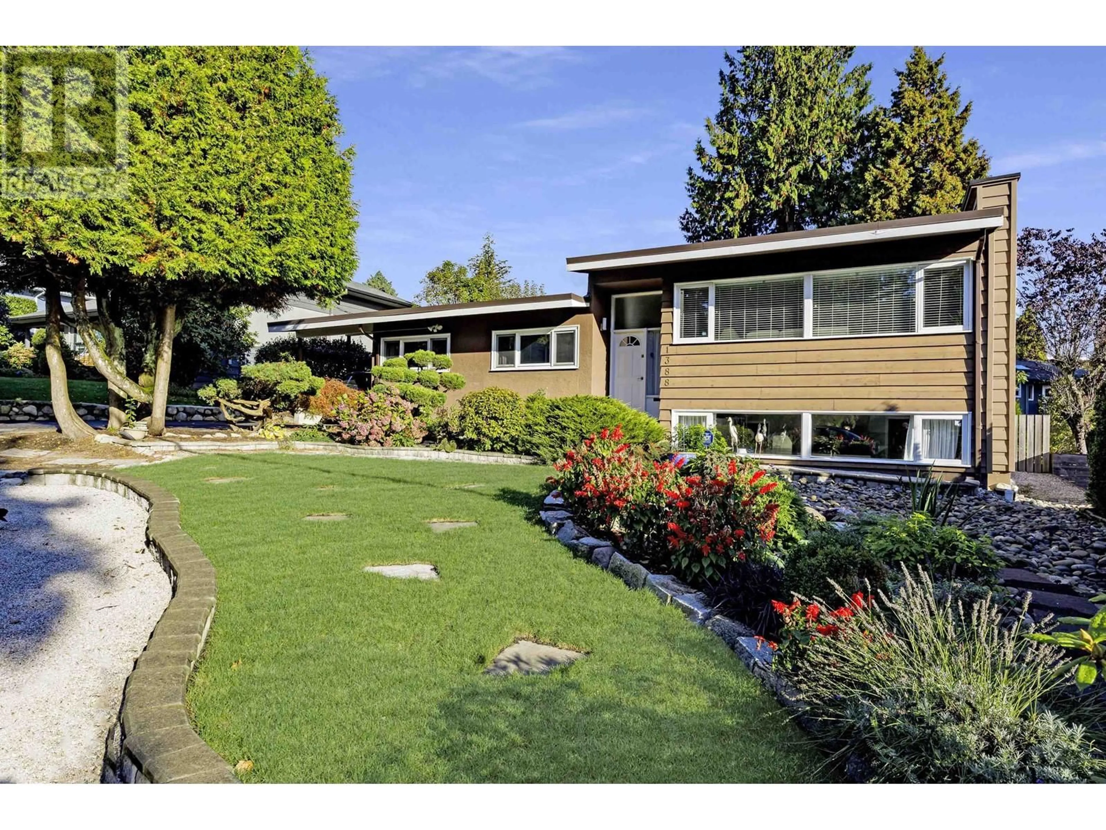 Home with vinyl exterior material, street for 1388 20TH STREET, North Vancouver British Columbia V7J1M6