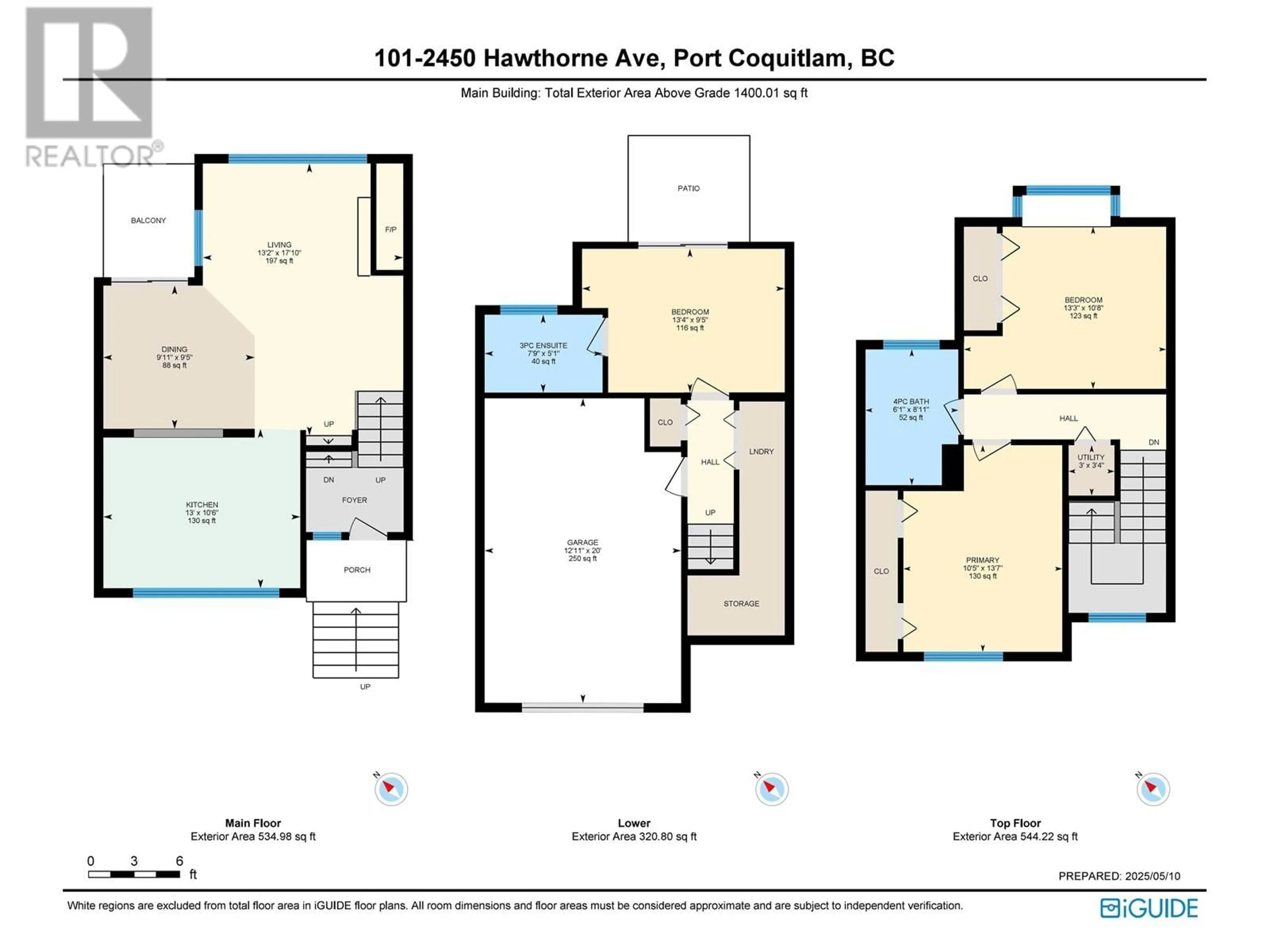 Floor plan for 101 - 2450 HAWTHORNE AVENUE, Port Coquitlam British Columbia V3C6B3